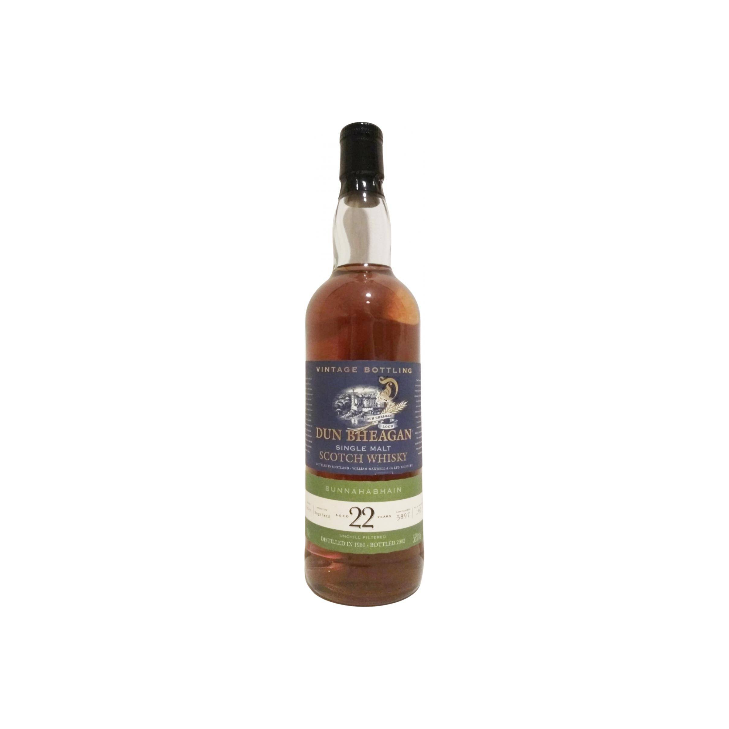 Bunnahabhain 1980 22 Years Single Malt Whisky