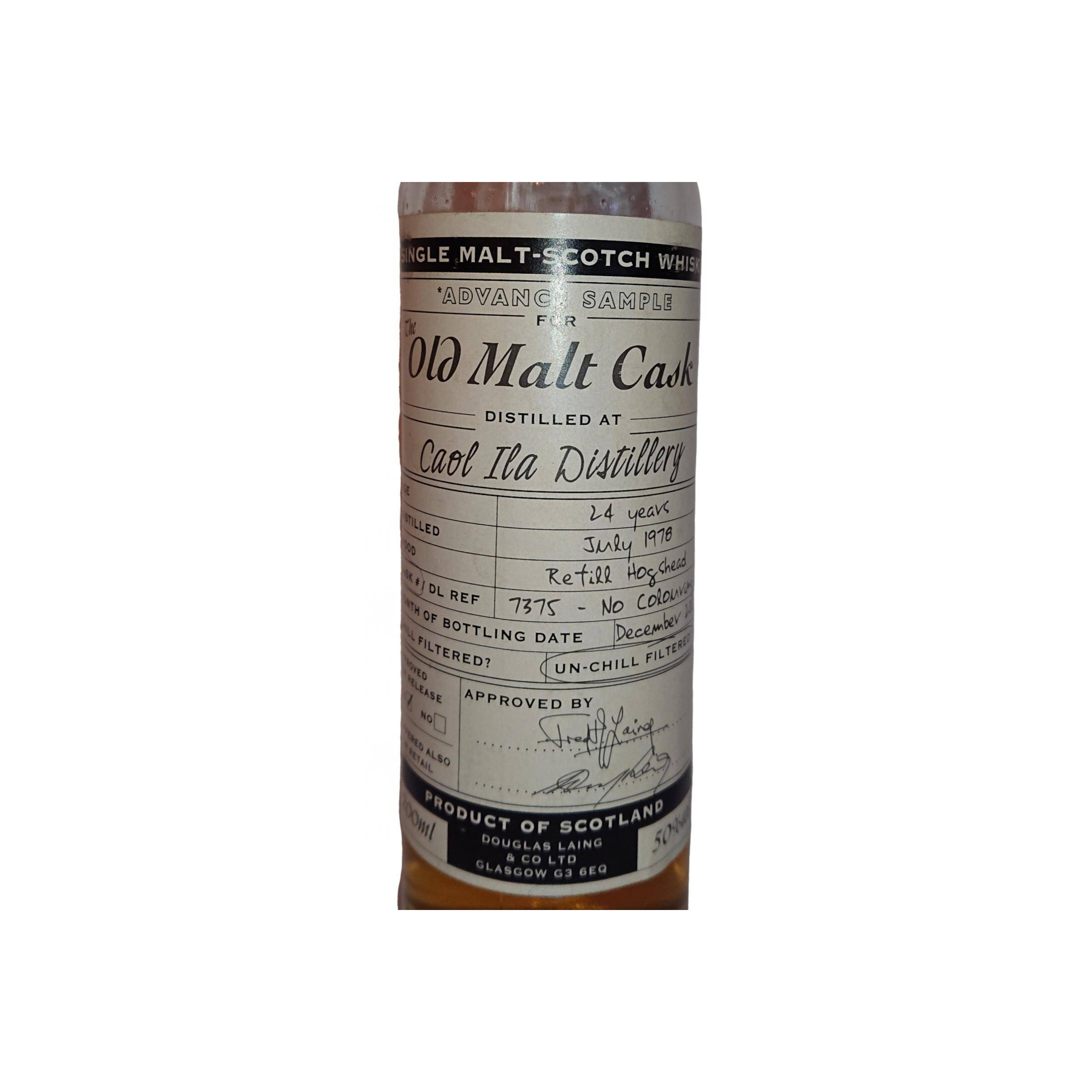 Caol Ila 1978 24 Years Single Malt Whisky 2