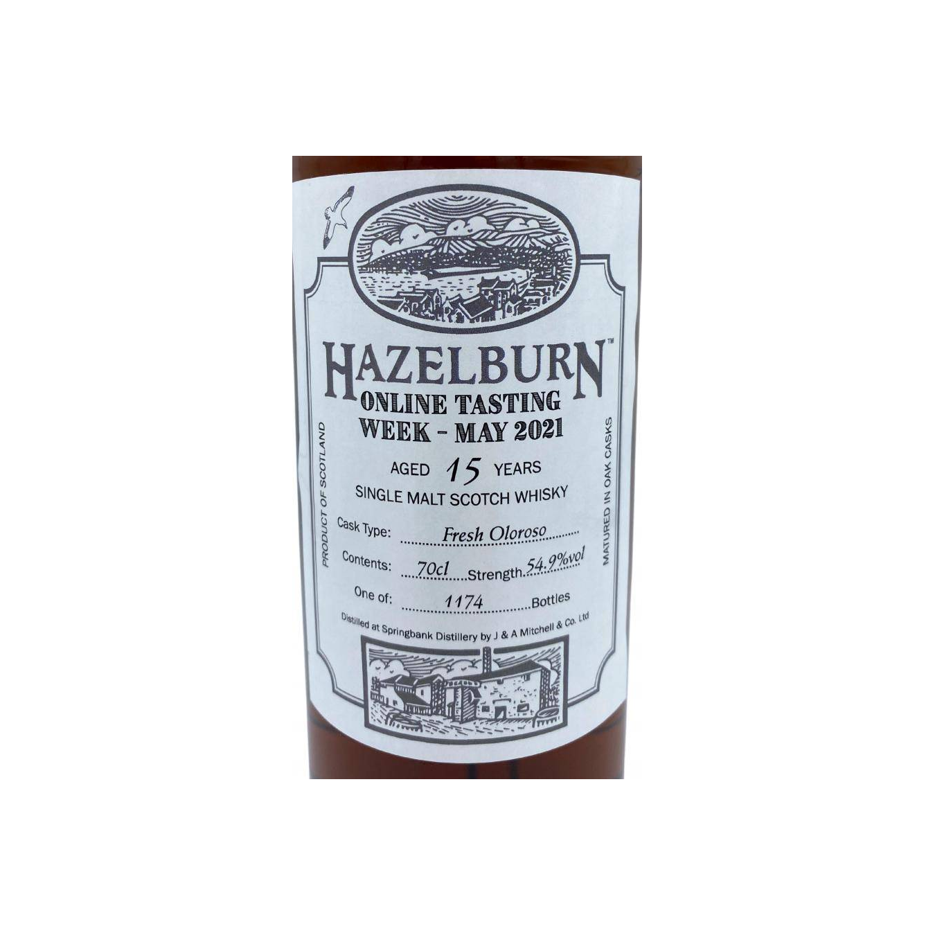 Hazelburn 15 Years Single Malt Whisky 3