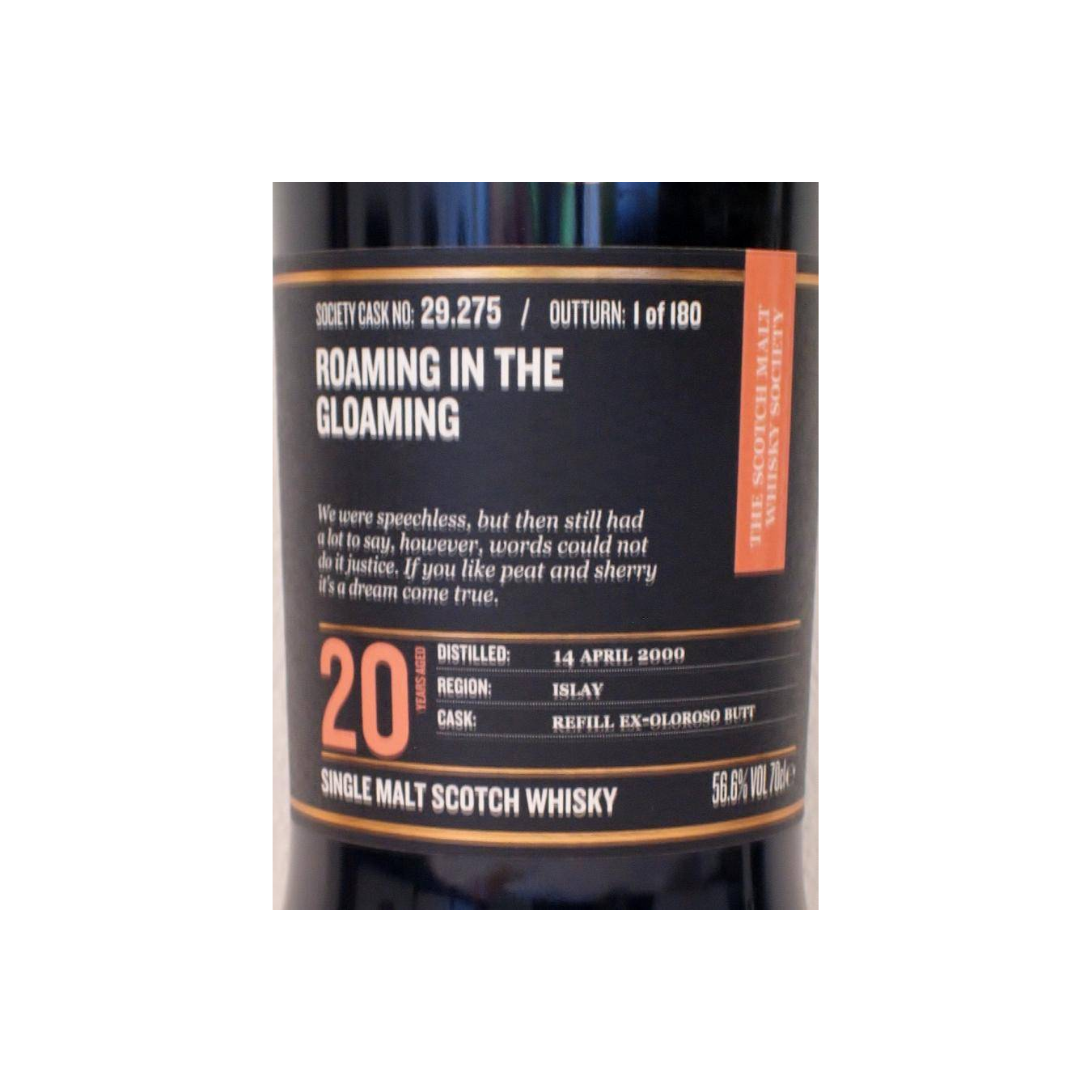 The Scotch Malt Whisky Society 2000 20 Years Single Malt Whisky 2