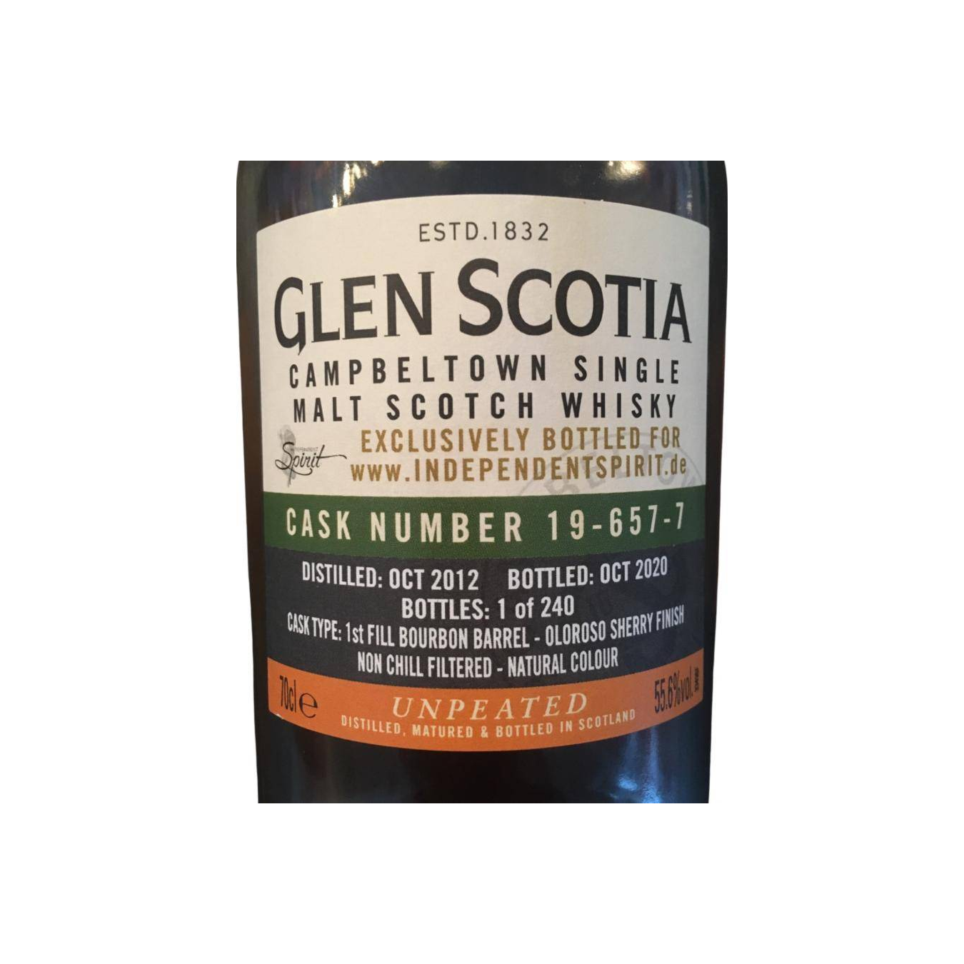 Glen Scotia 2012 8 Years Single Malt Whisky 2