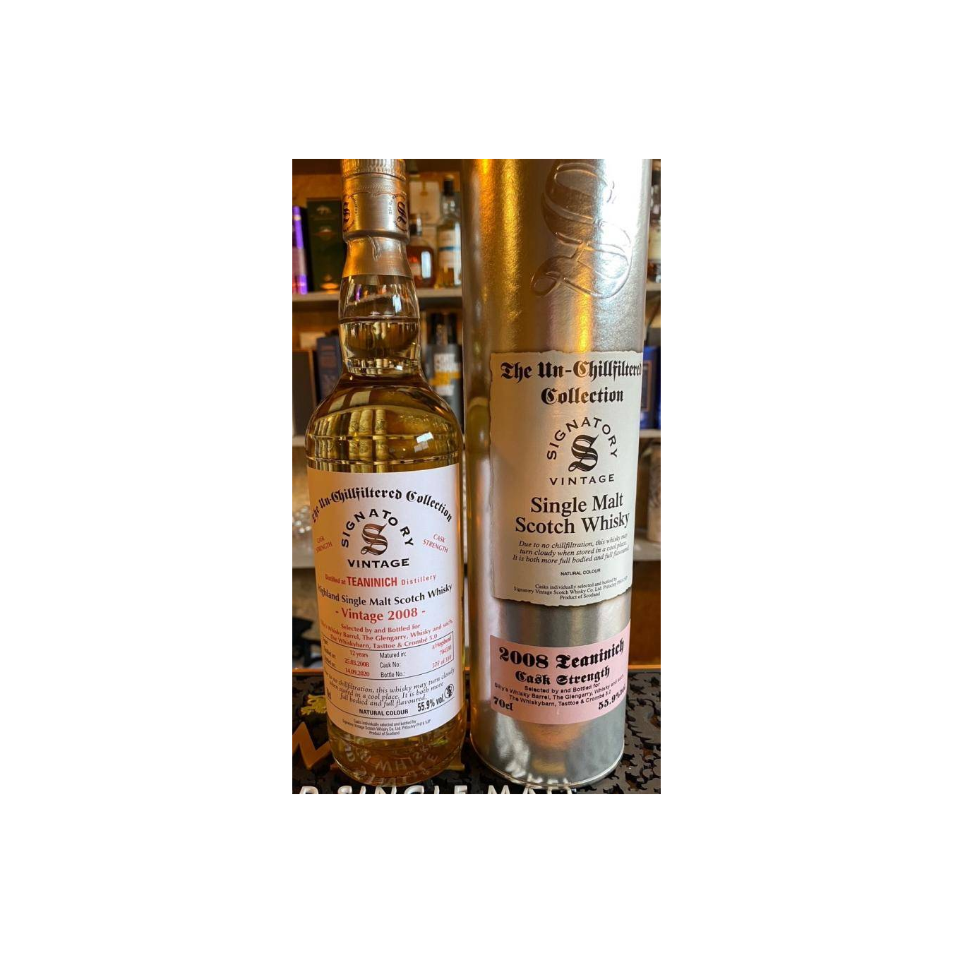 Teaninich The Un-Chillfiltered Collection 2008 12 Years Single Malt Whisky