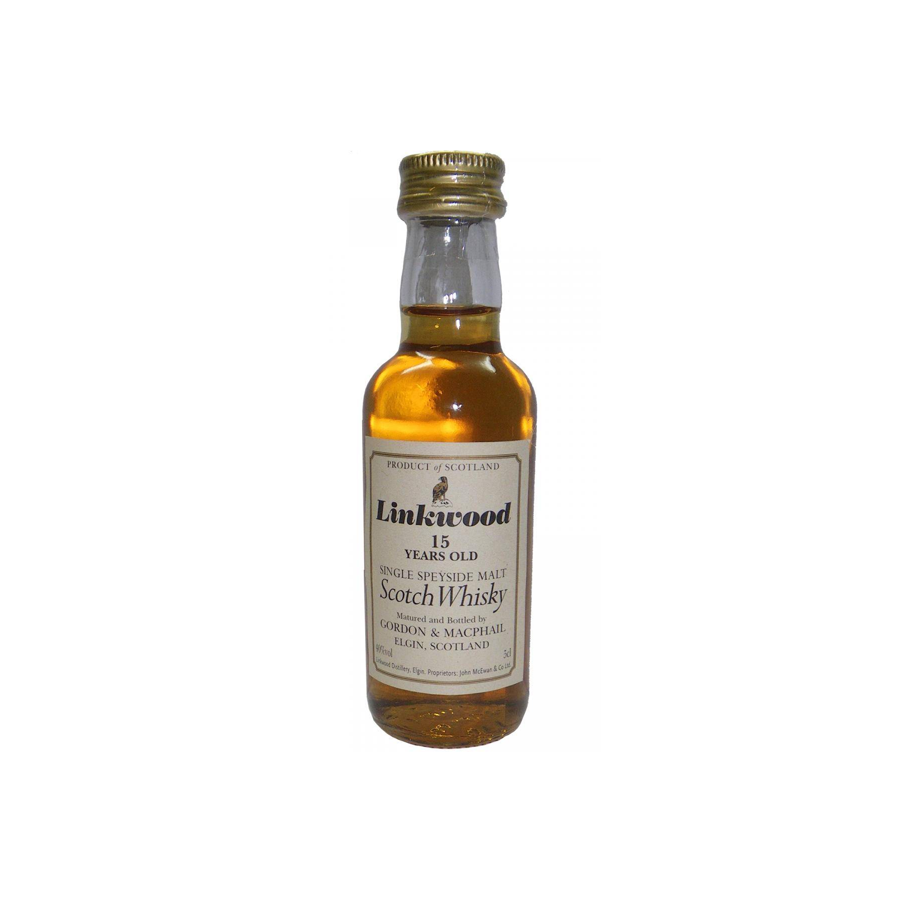 Linkwood Miniature 15 Years Single Malt Whisky 2