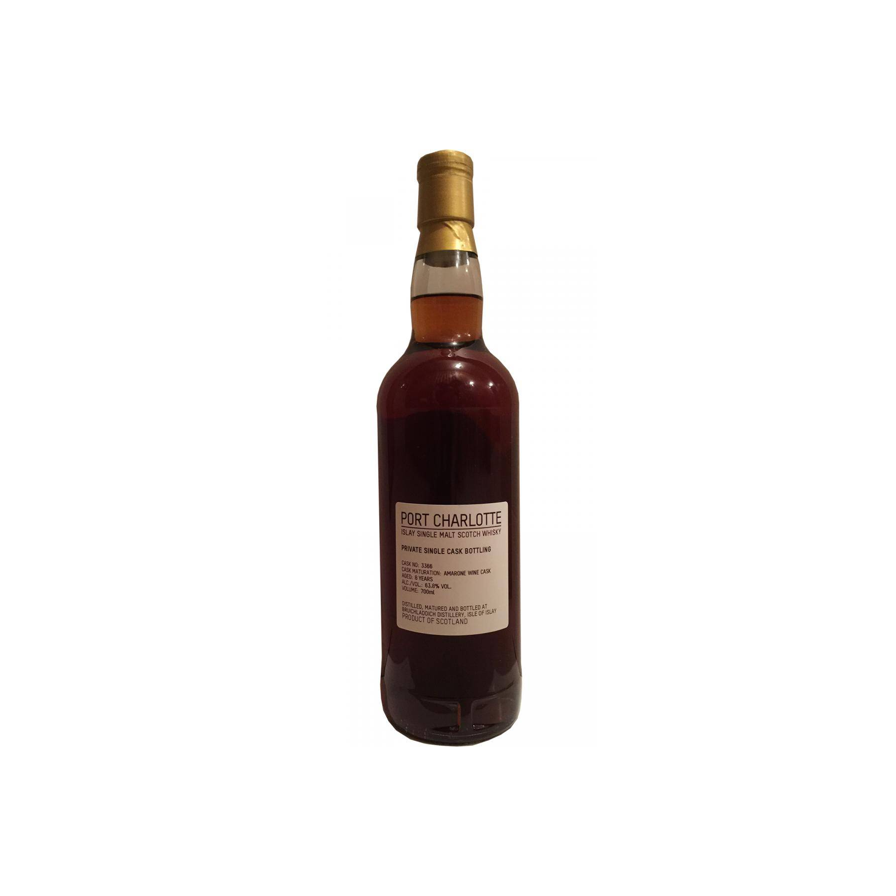 Port Charlotte 8 Years Single Malt Whisky