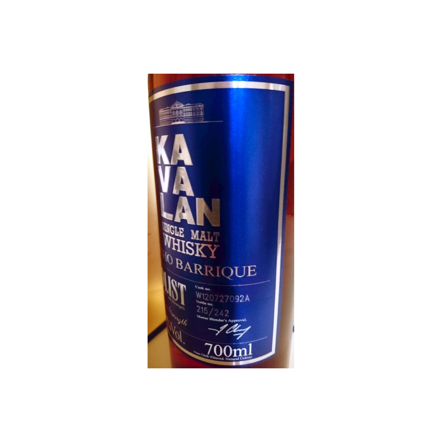 Kavalan Vinho Barrique 2012 4 Years Single Malt Whisky