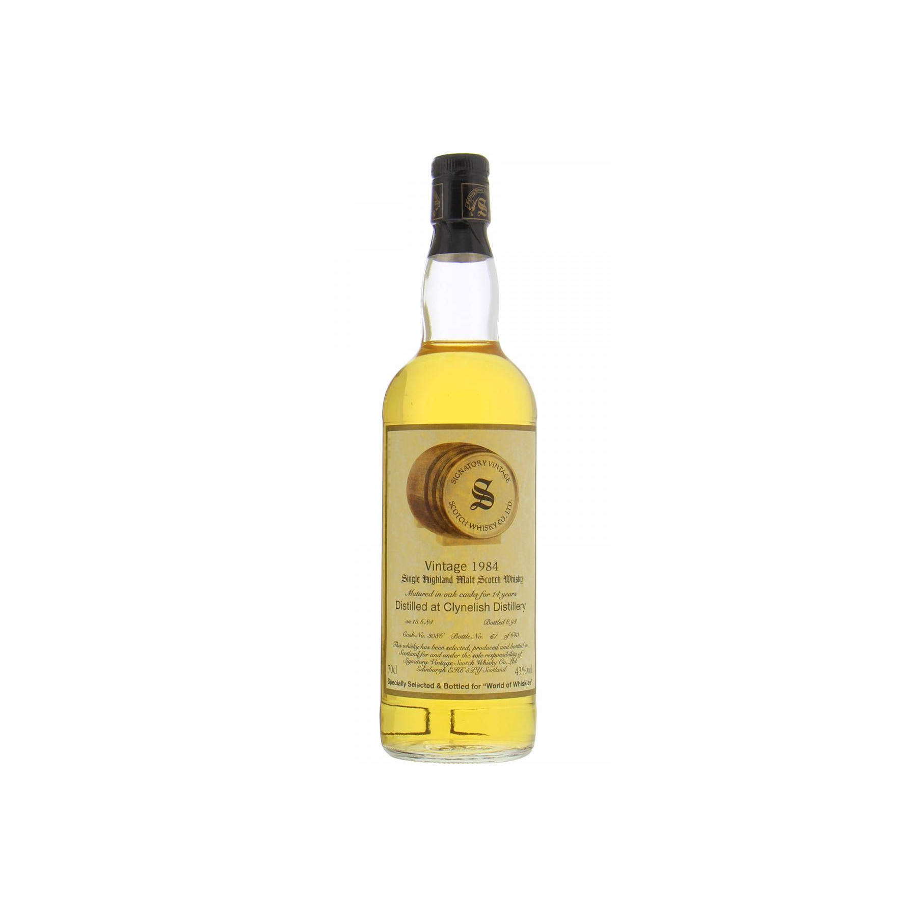 Clynelish Vintage Collection 1984 14 Years Single Malt Whisky