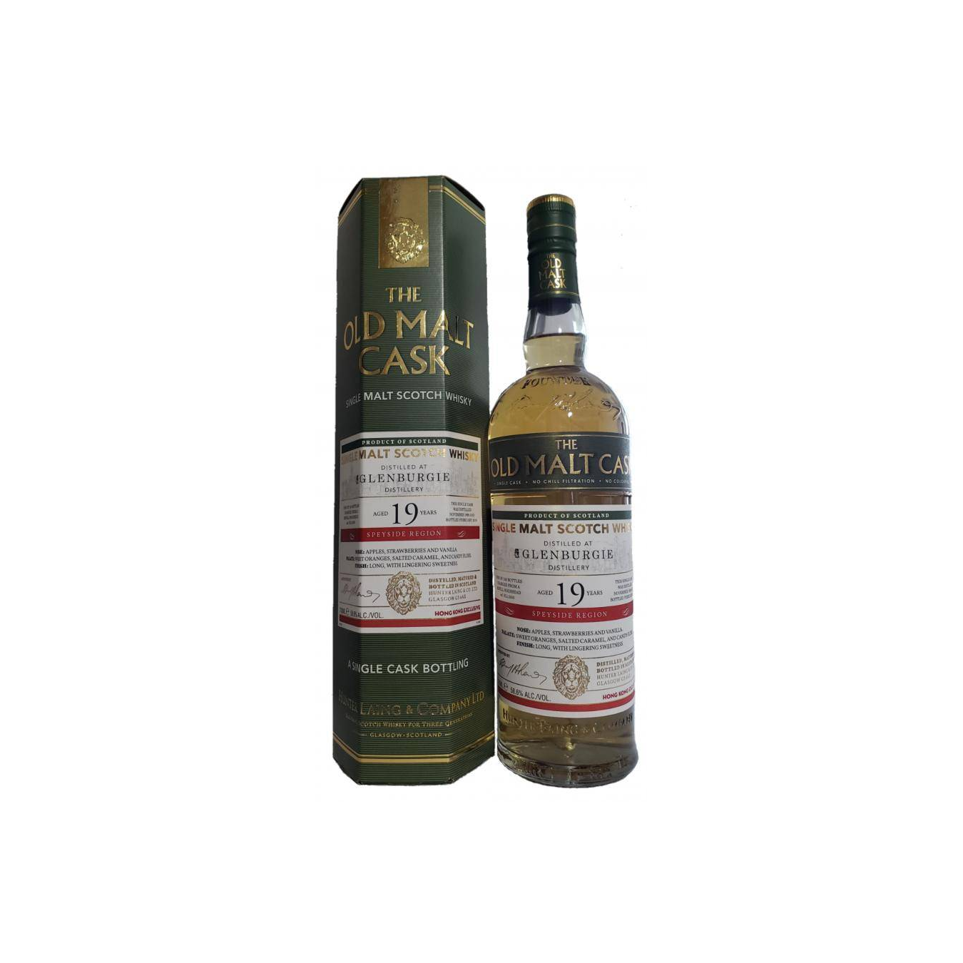 Glenburgie Old Malt Cask 1999 19 Years Single Malt Whisky 3