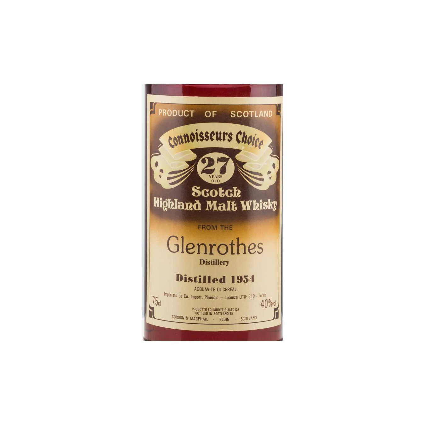 The Glenrothes Connoisseurs Choice 1954 27 Years Single Malt Whisky 2