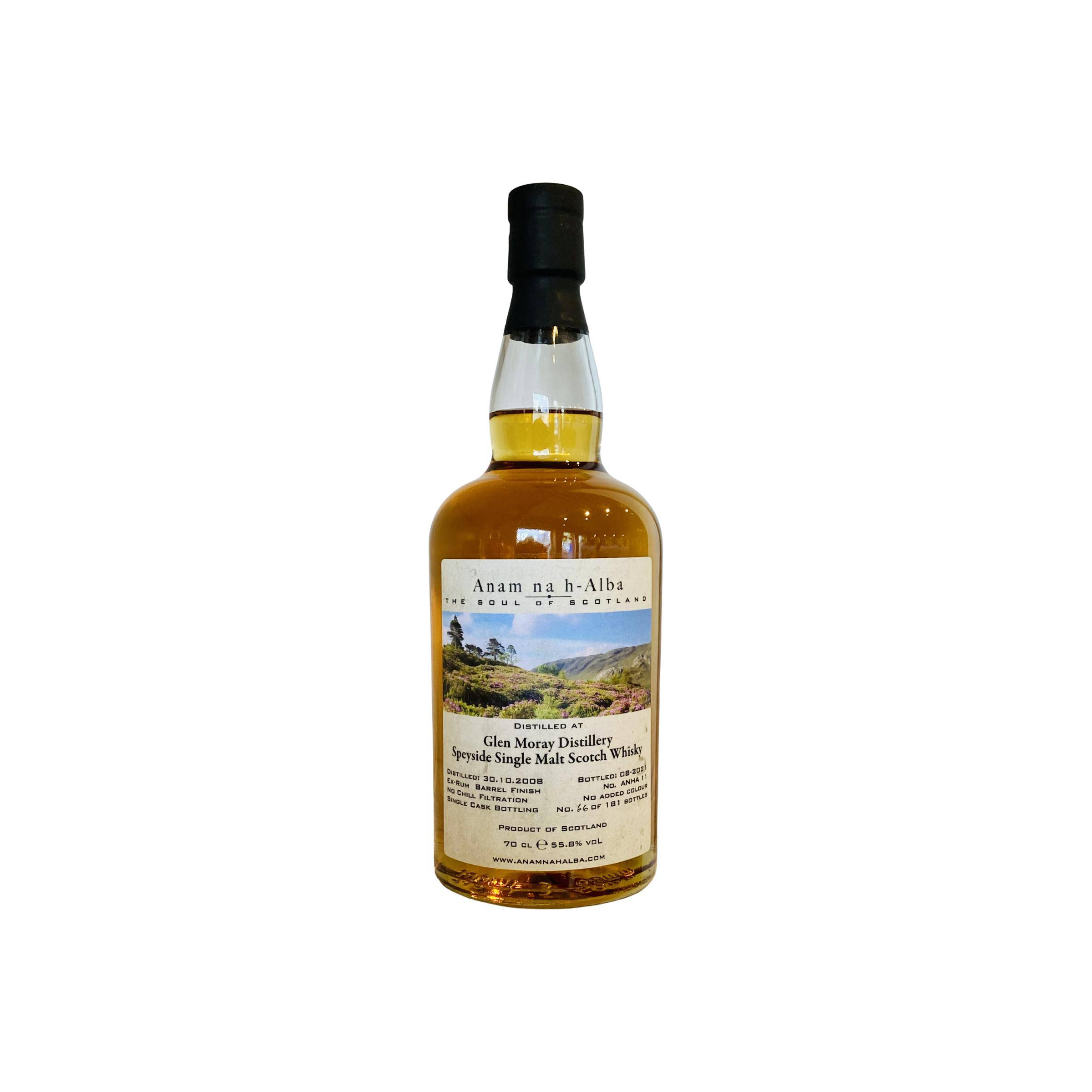 Glen Moray 2008 12 Years Single Malt Whisky