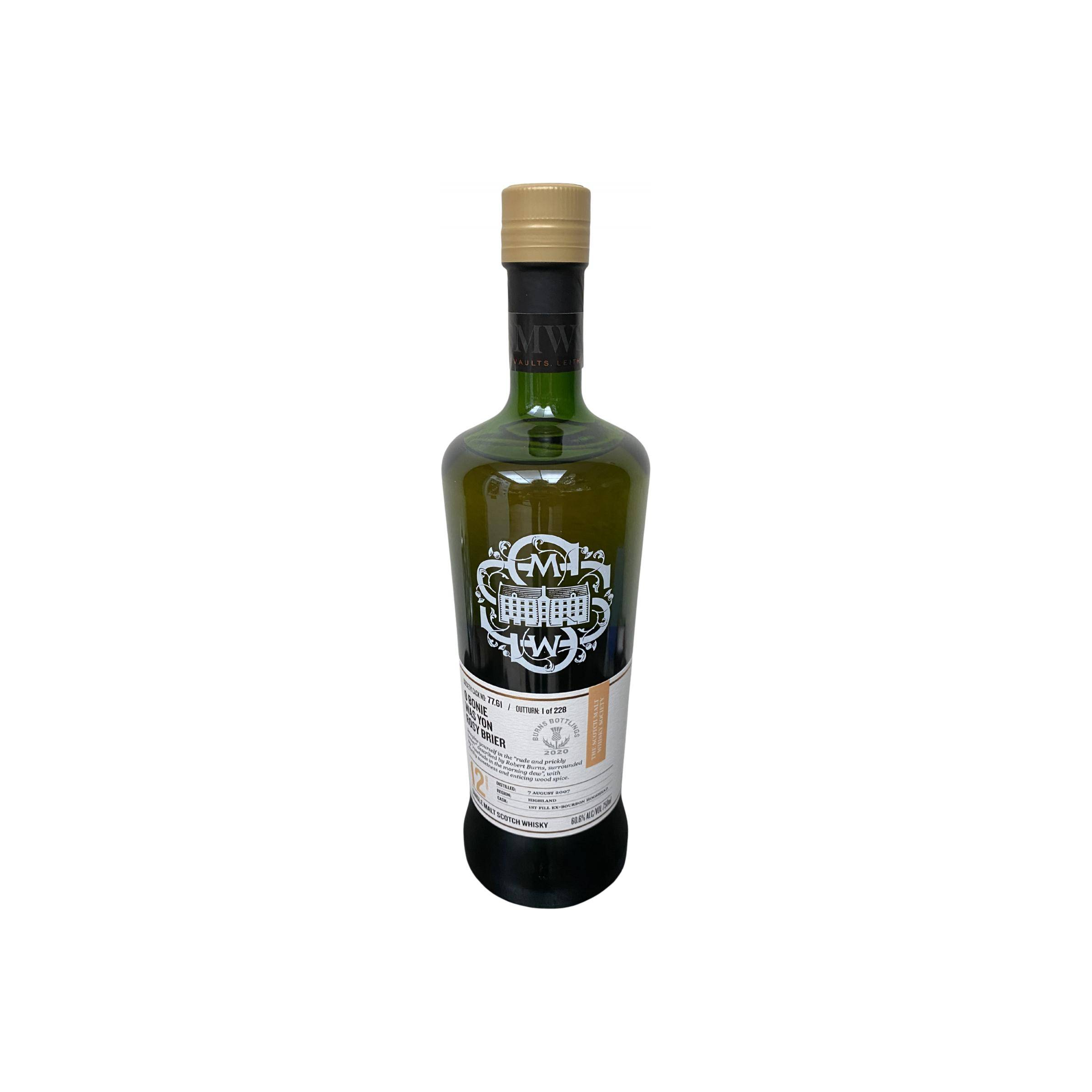 The Scotch Malt Whisky Society 2007 12 Years Single Malt Whisky