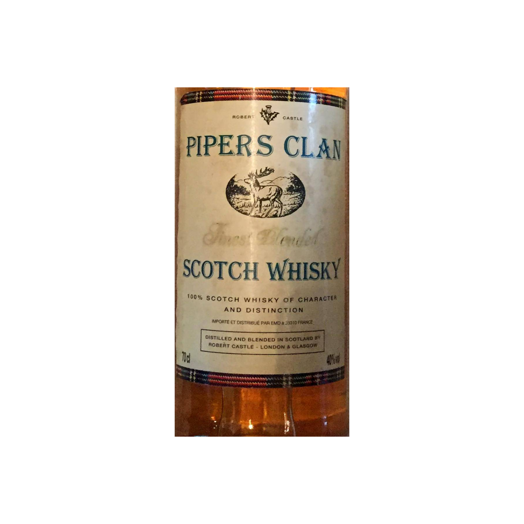 Pipers Clan Finest Blended Scotch Whisky