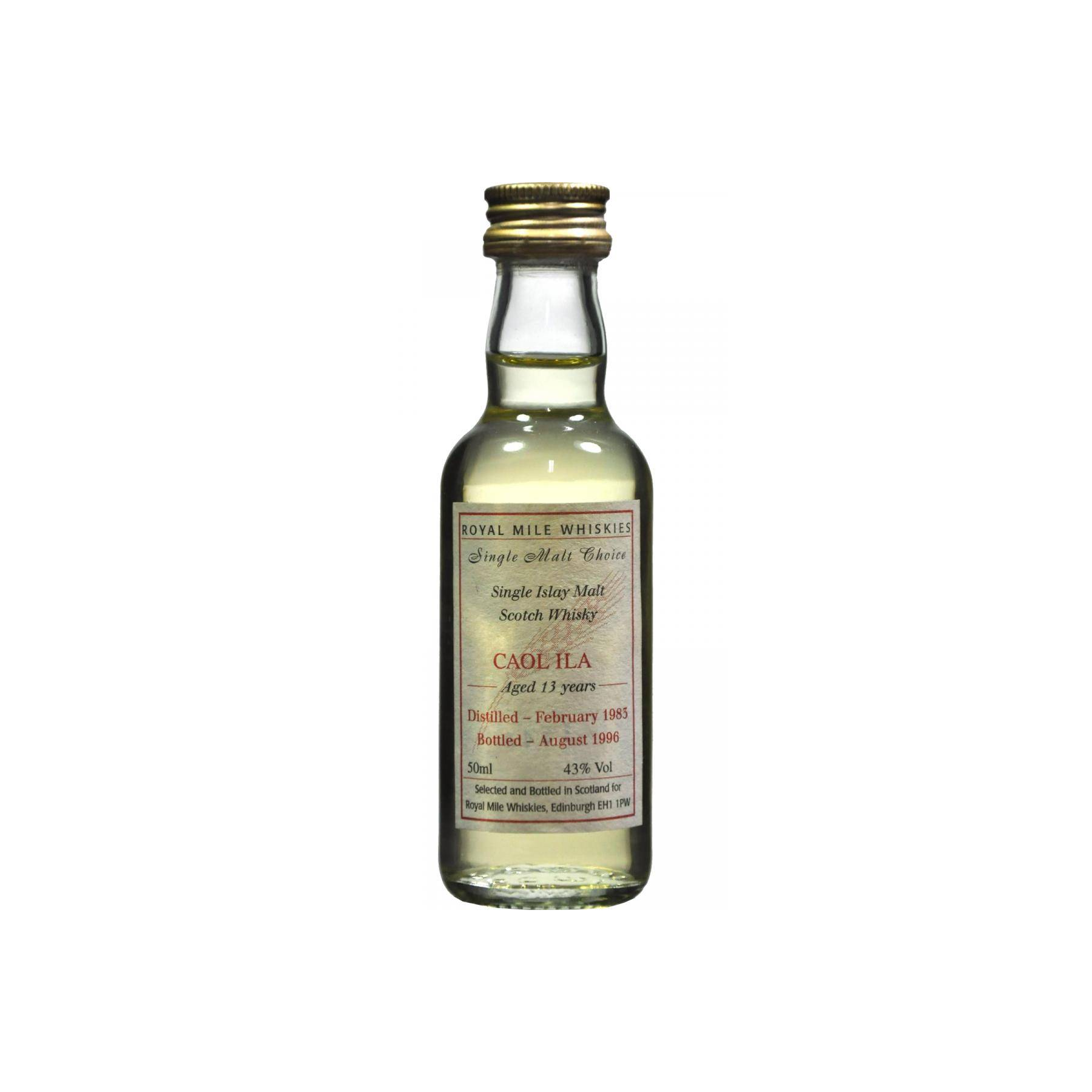 Caol Ila 1983 13 Years Single Malt Whisky 2
