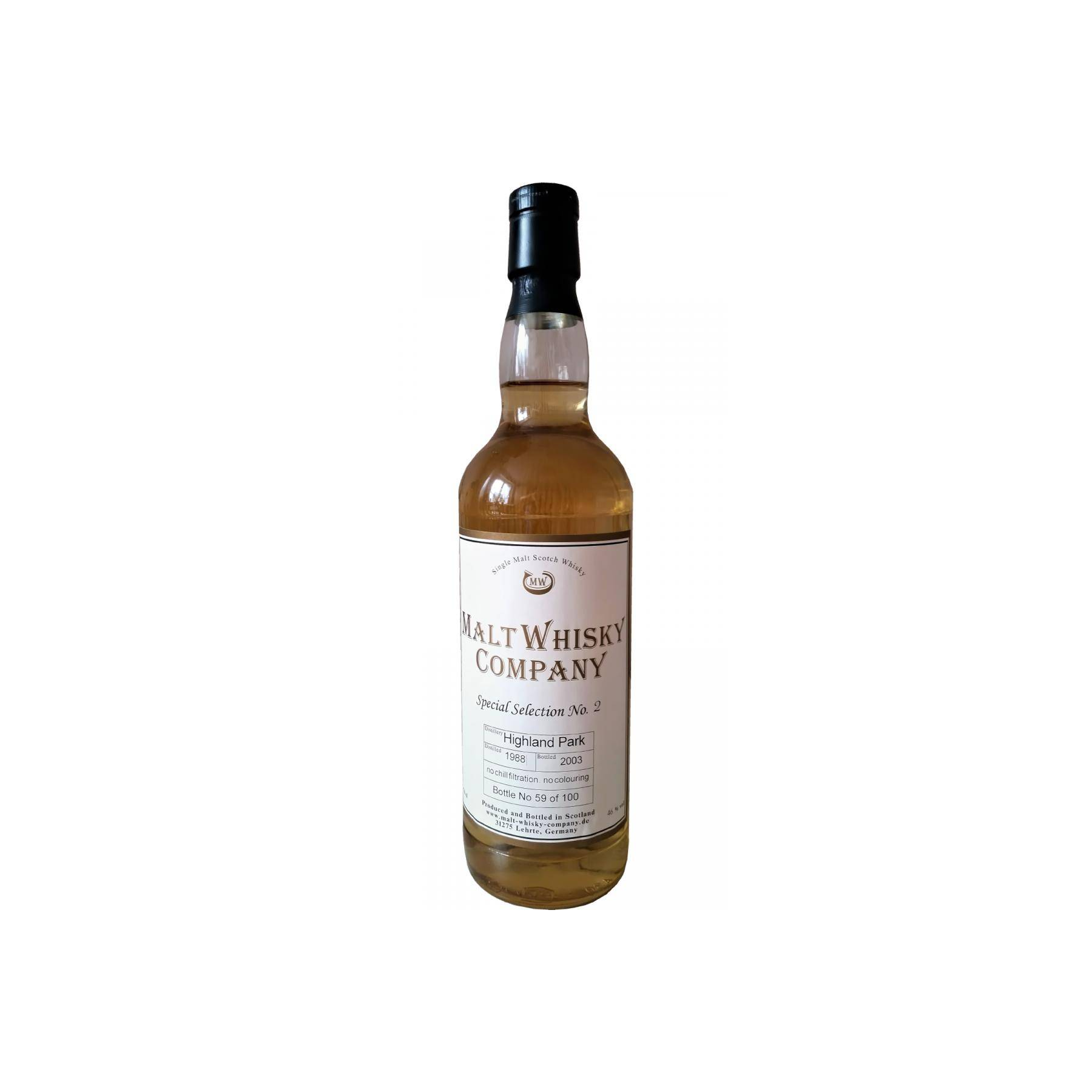 Highland Park 1988 15 Years Single Malt Whisky