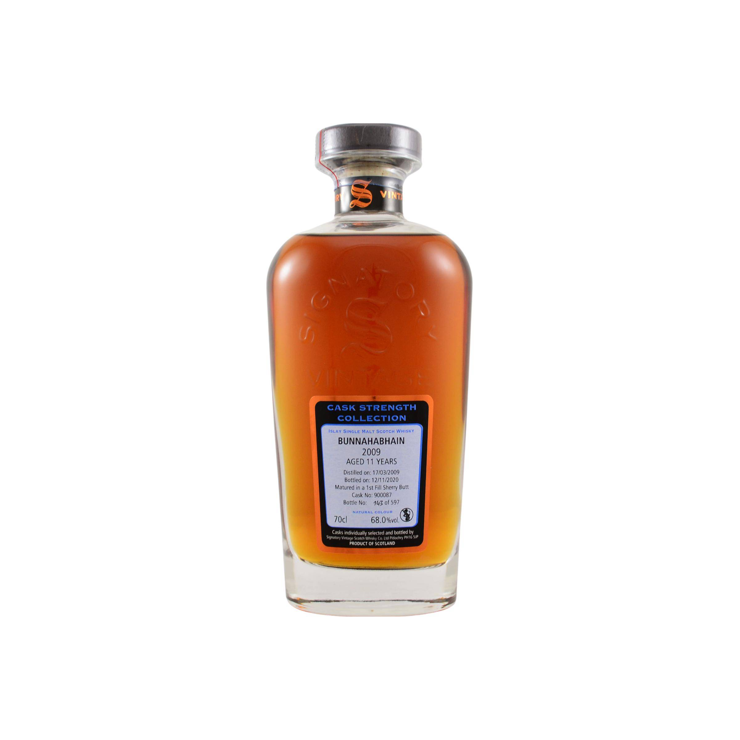 Bunnahabhain Cask Strength Collection 2009 11 Years Single Malt Whisky