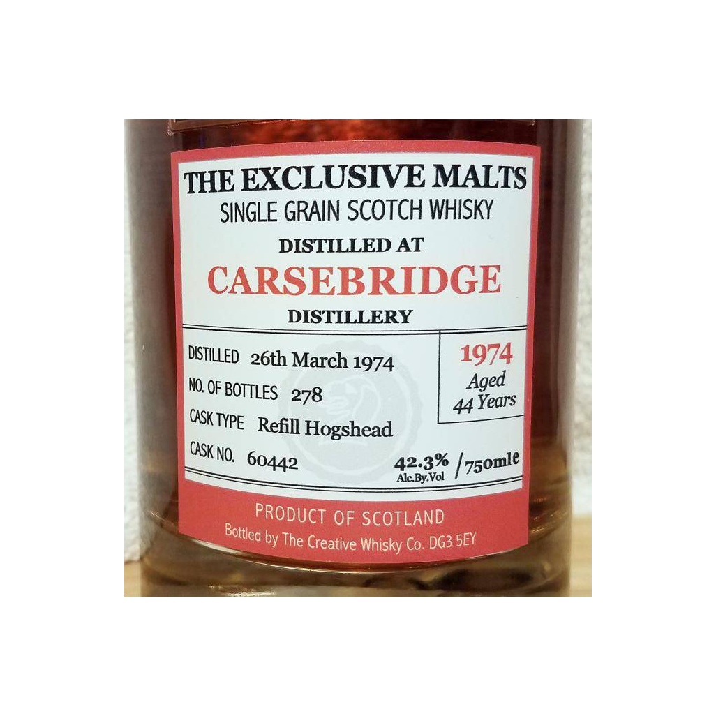 Carsebridge 1974 44 Years Single Grain Whisky 2