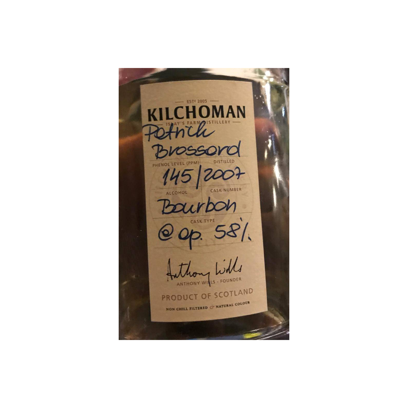 Kilchoman 2007 Single Malt Whisky