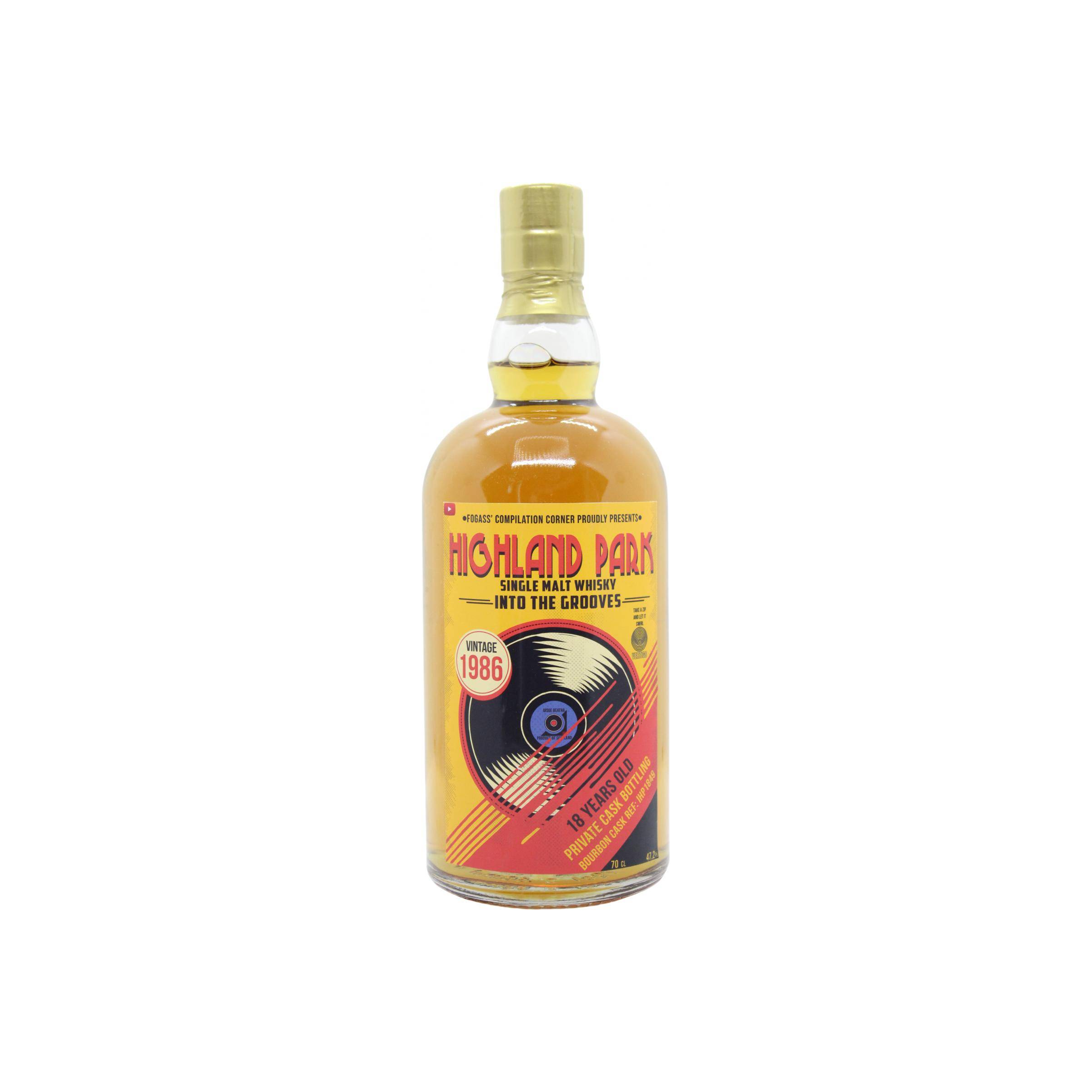 Highland Park 1986 18 Years Single Malt Whisky