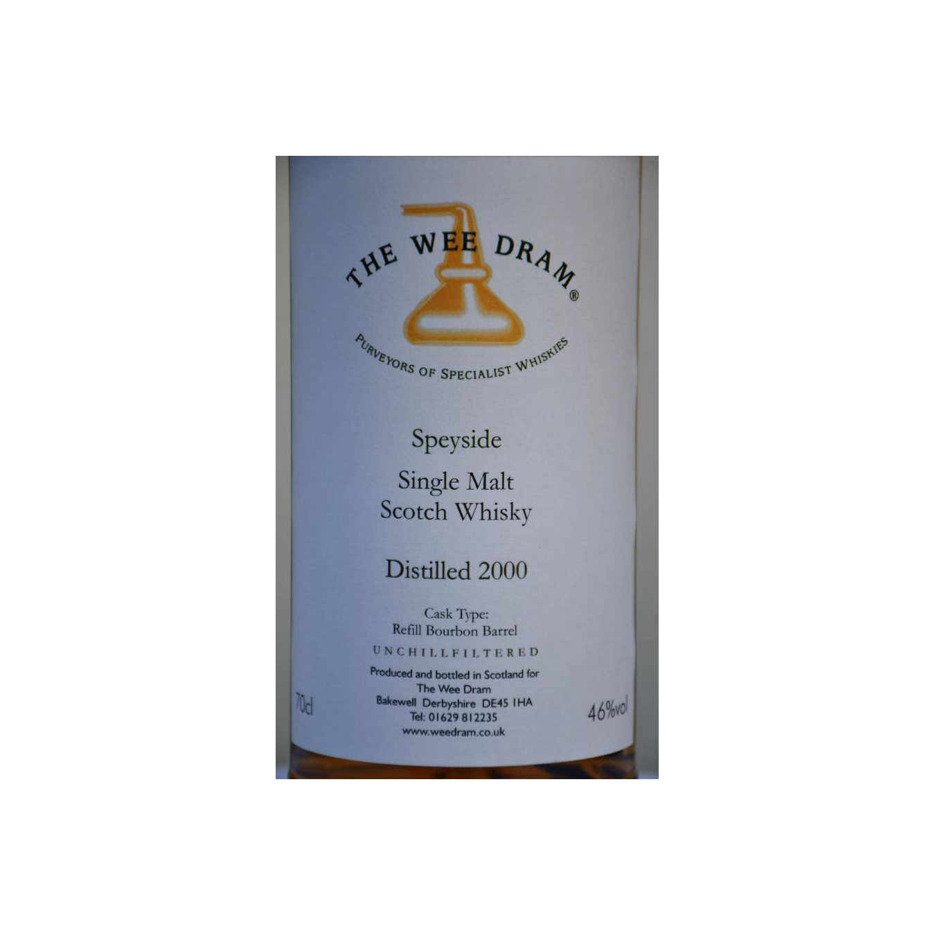Speyside Single Malt Scotch Whisky 2000 TWD 2