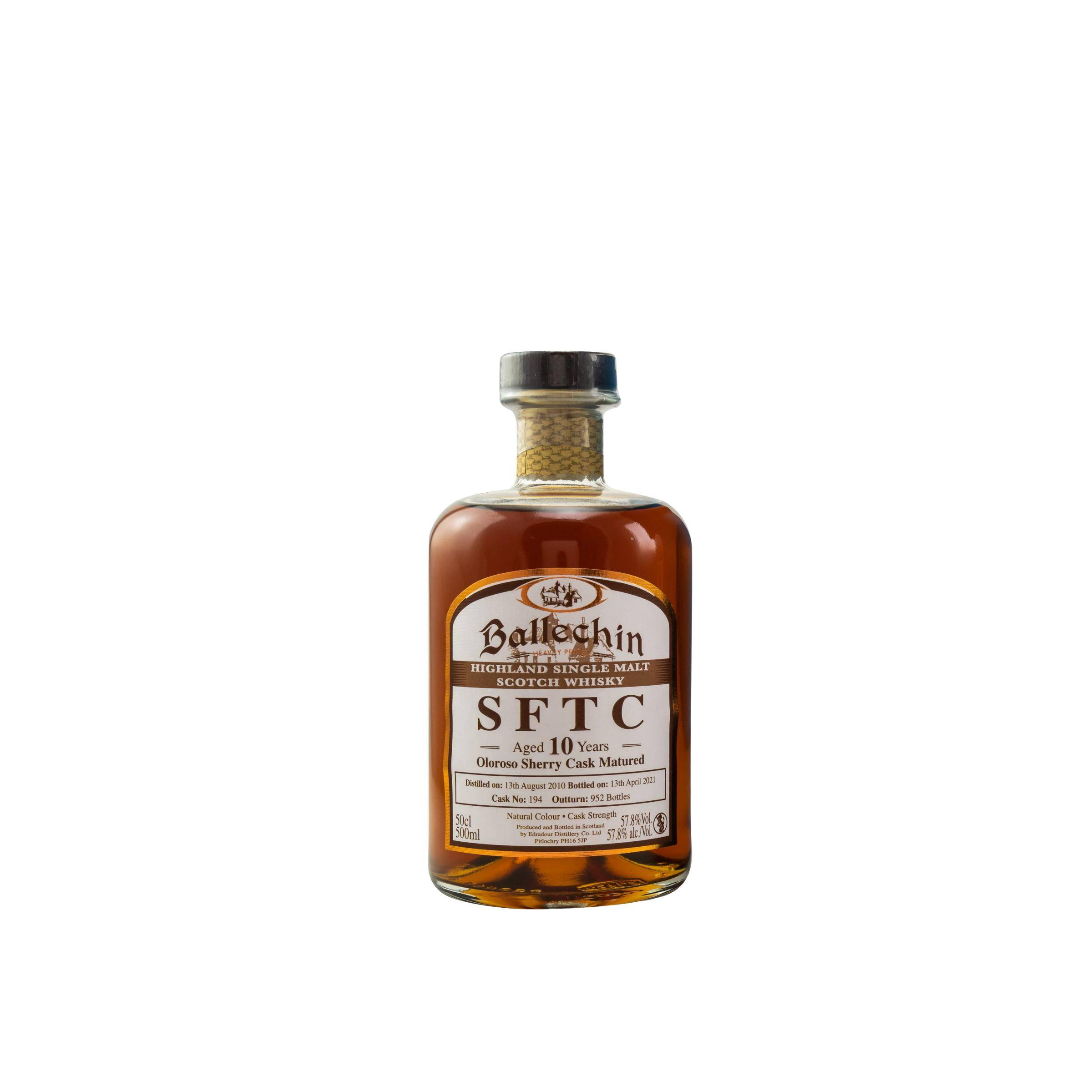 Ballechin 2010 10 Years Single Malt Whisky