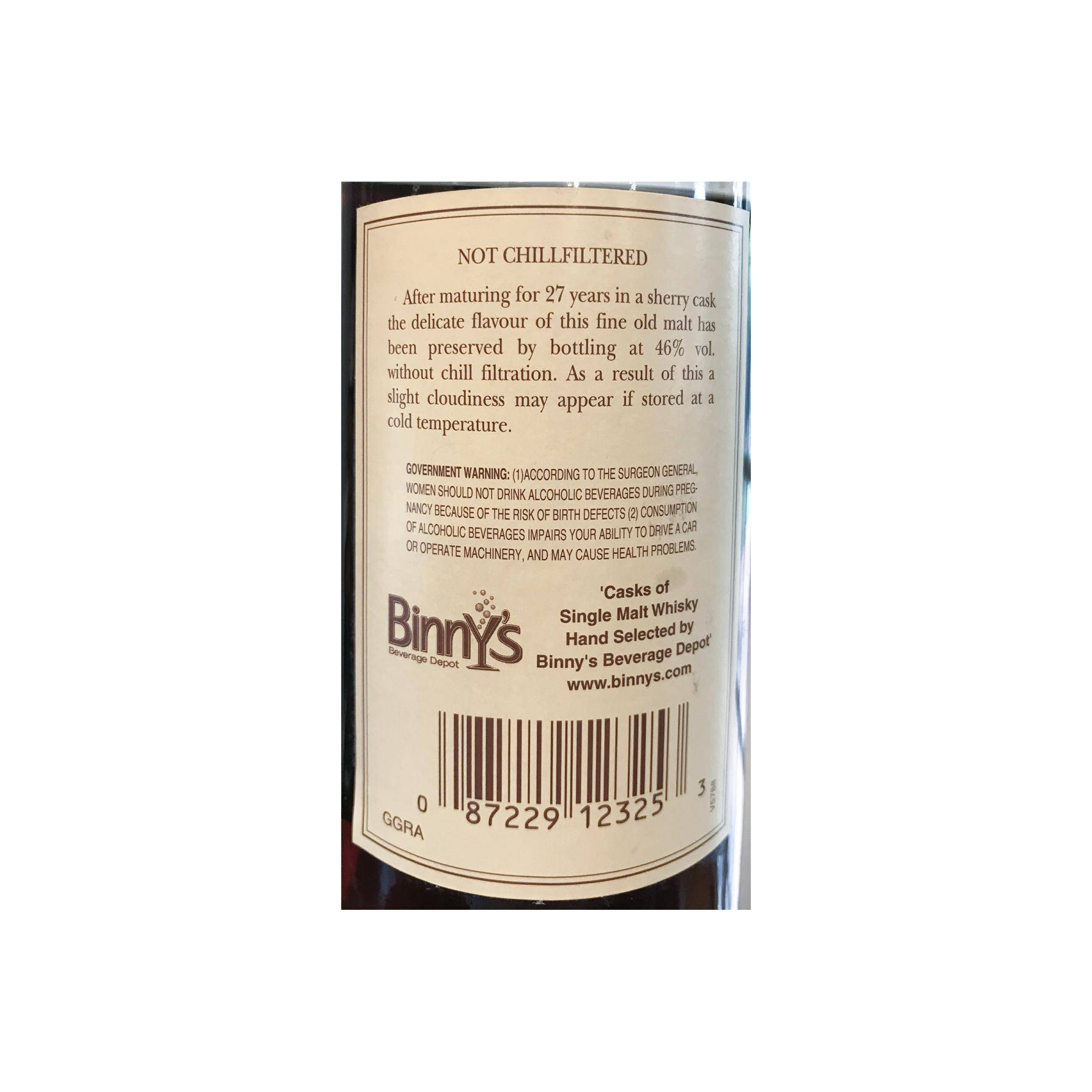Glen Grant 1977 27 Years Single Malt Whisky 2