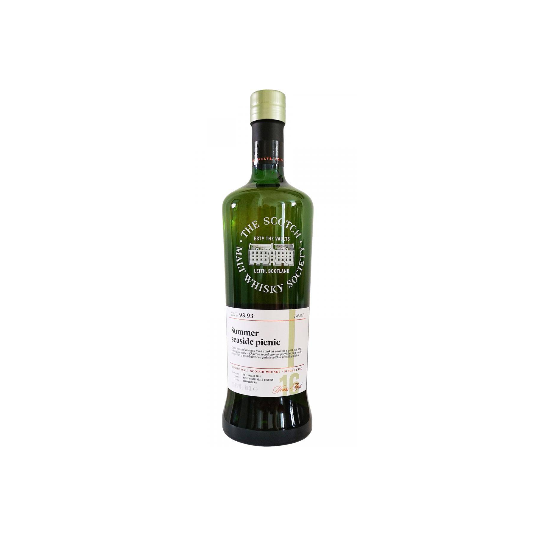 The Scotch Malt Whisky Society 2001 16 Years Single Malt Whisky