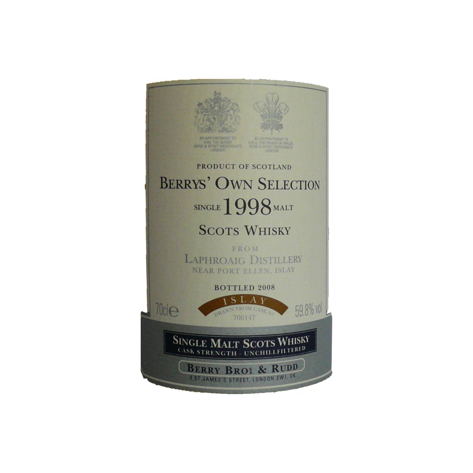 Laphroaig 1998 10 Years Single Malt Whisky 2