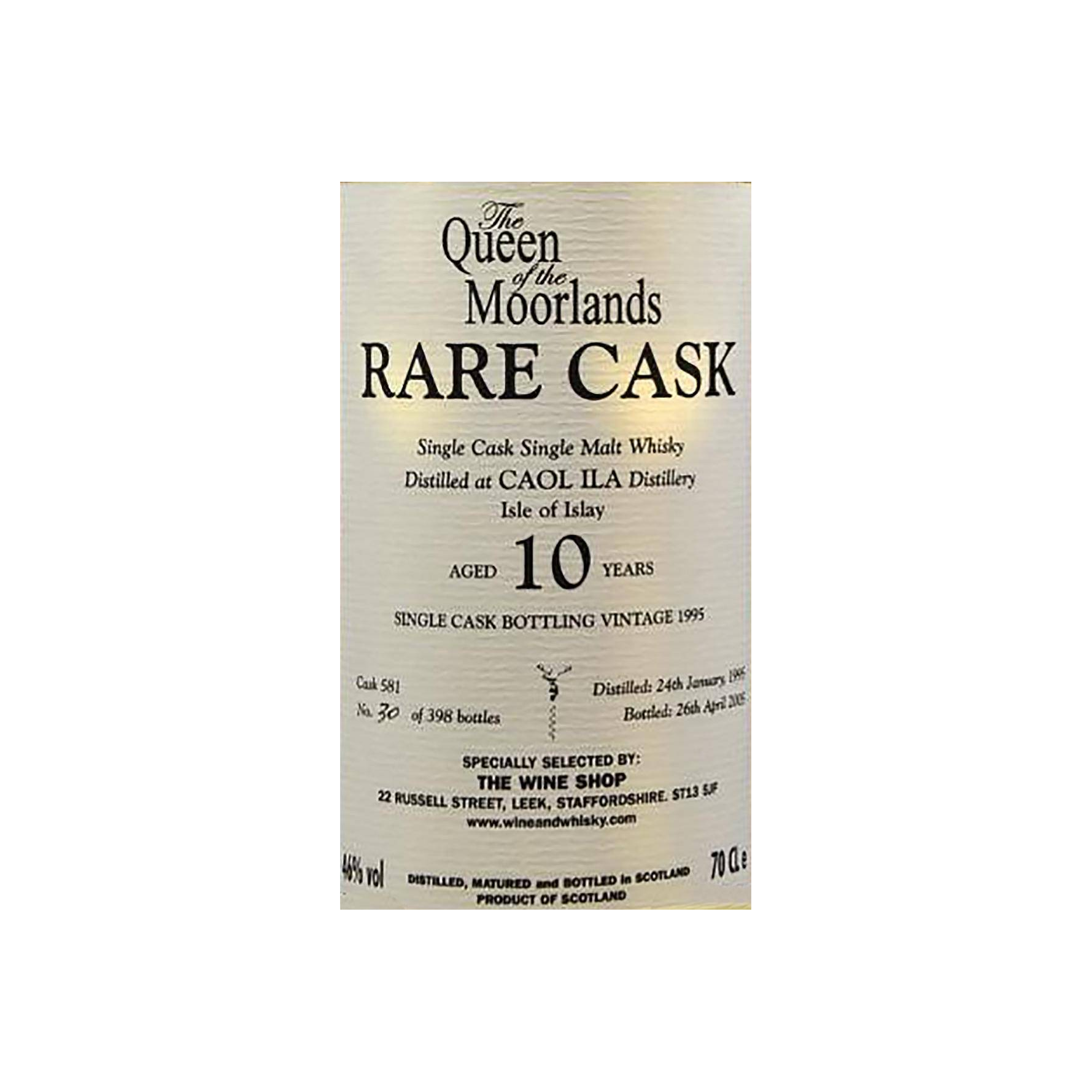 Caol Ila 1995 10 Years Single Malt Whisky 3