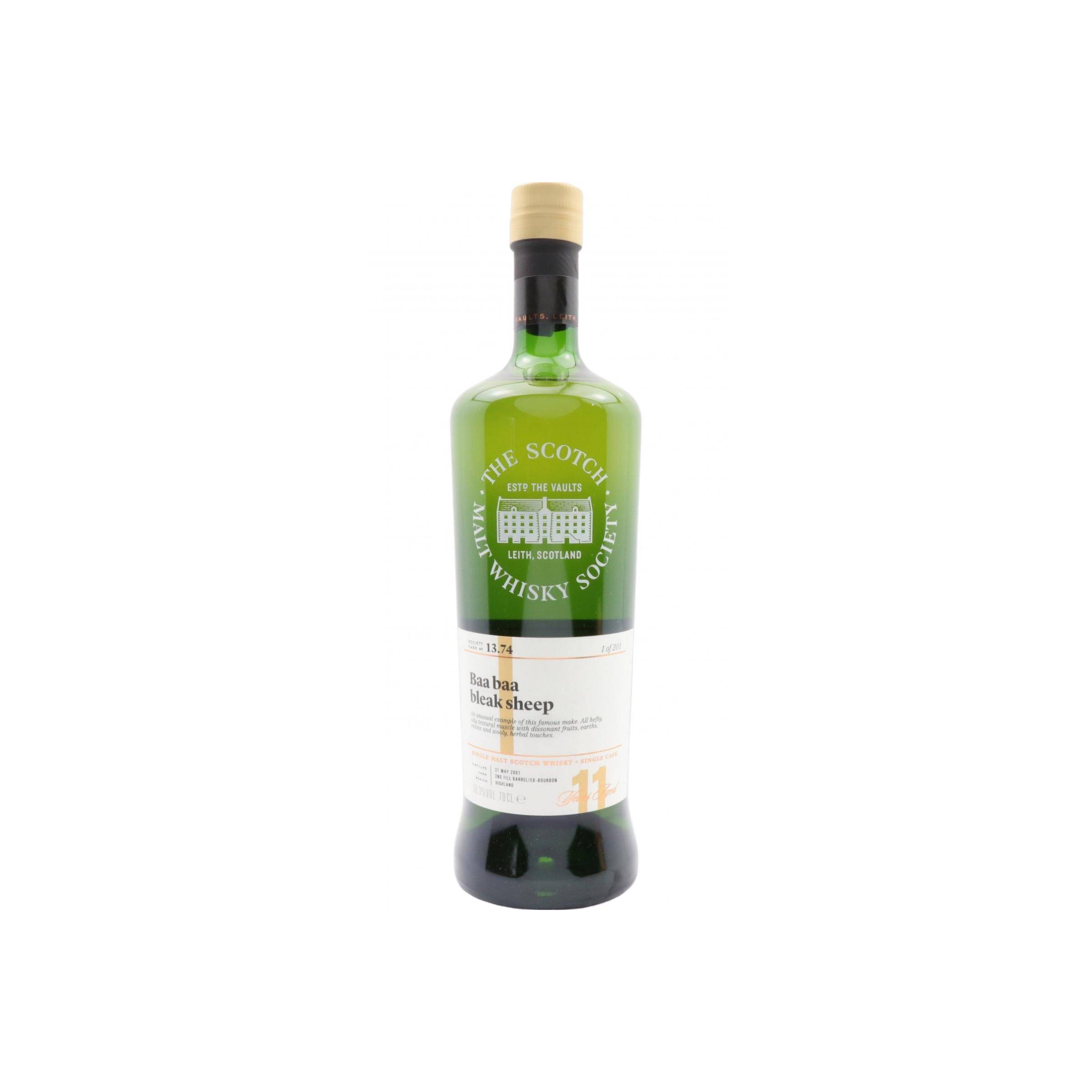 The Scotch Malt Whisky Society 2007 11 Years Single Malt Whisky