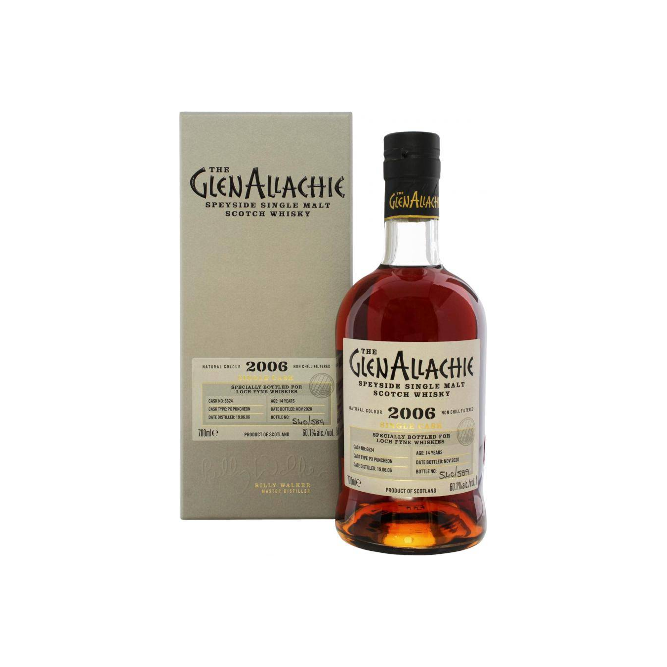 The GlenAllachie Single Cask 2006 14 Years Single Malt Whisky 2