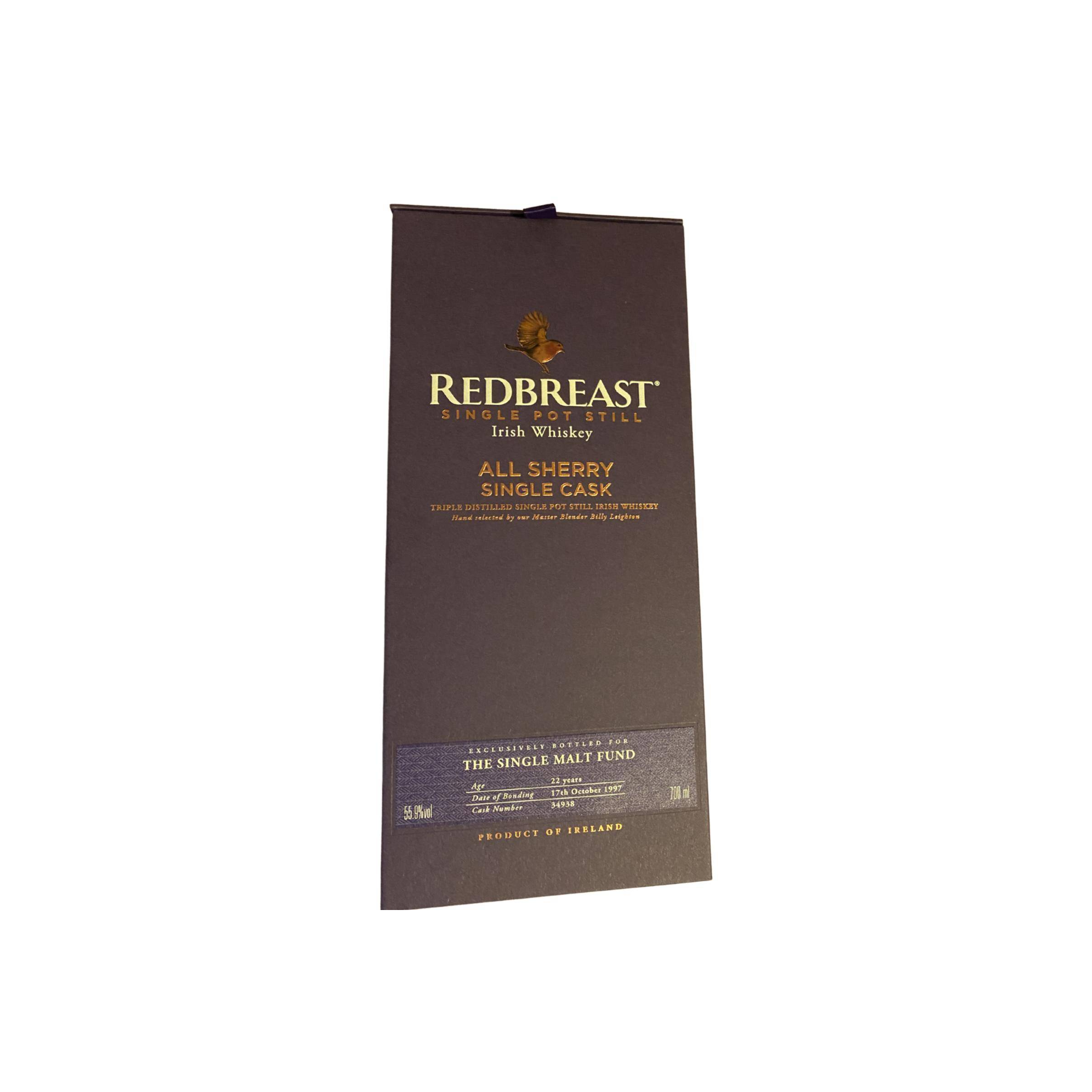 Redbreast 1997 22 Years Single Pot Still Whisky 2