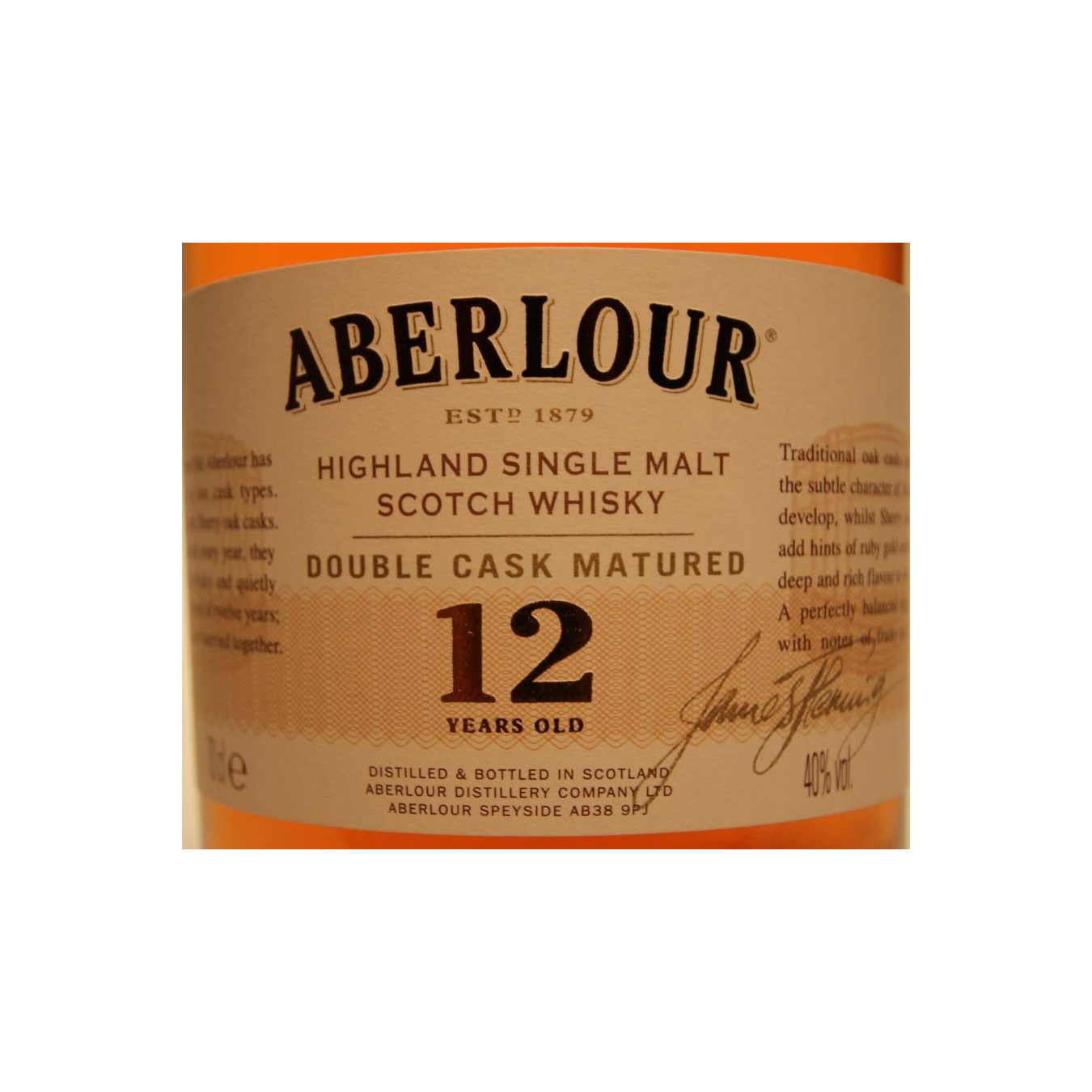 Aberlour 12 Years Single Malt Whisky 3