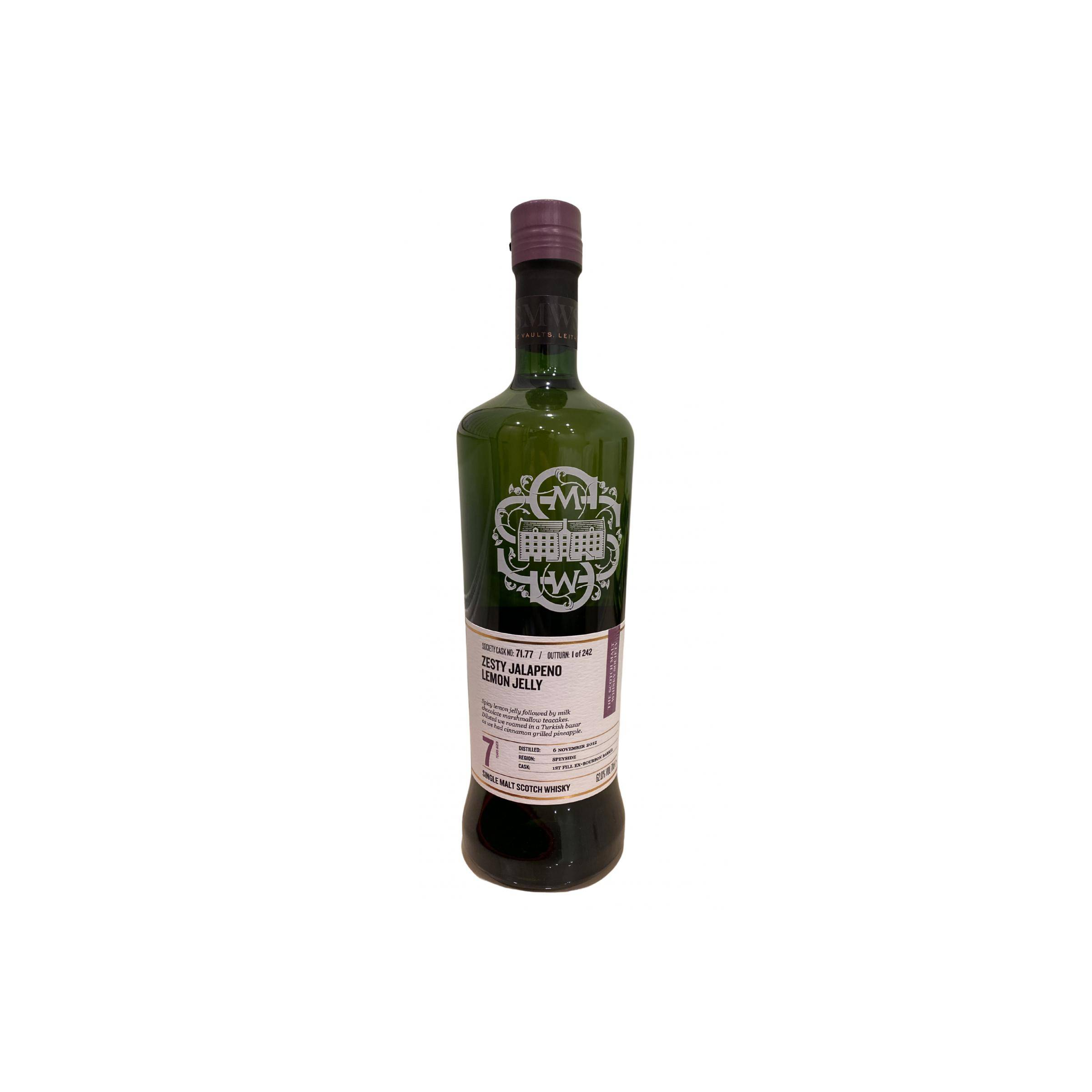 The Scotch Malt Whisky Society 2012 7 Years Single Malt Whisky