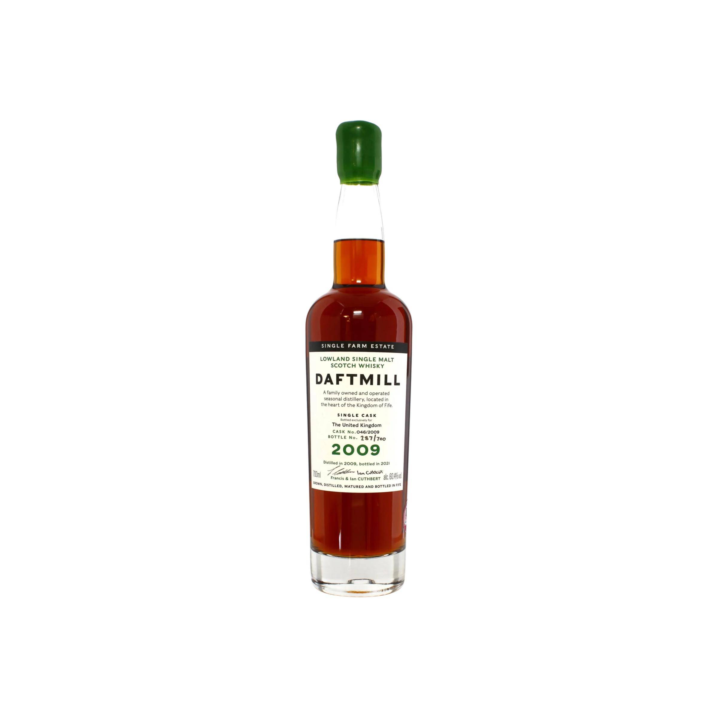 Daftmill Single Cask 2009 12 Years Single Malt Whisky