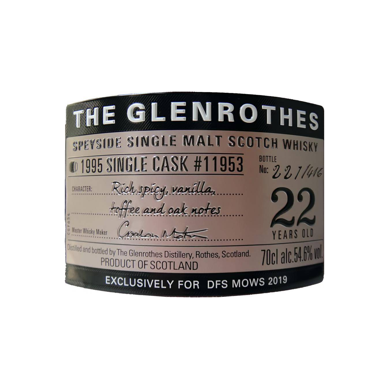 The Glenrothes 1995 22 Years Single Malt Whisky 2