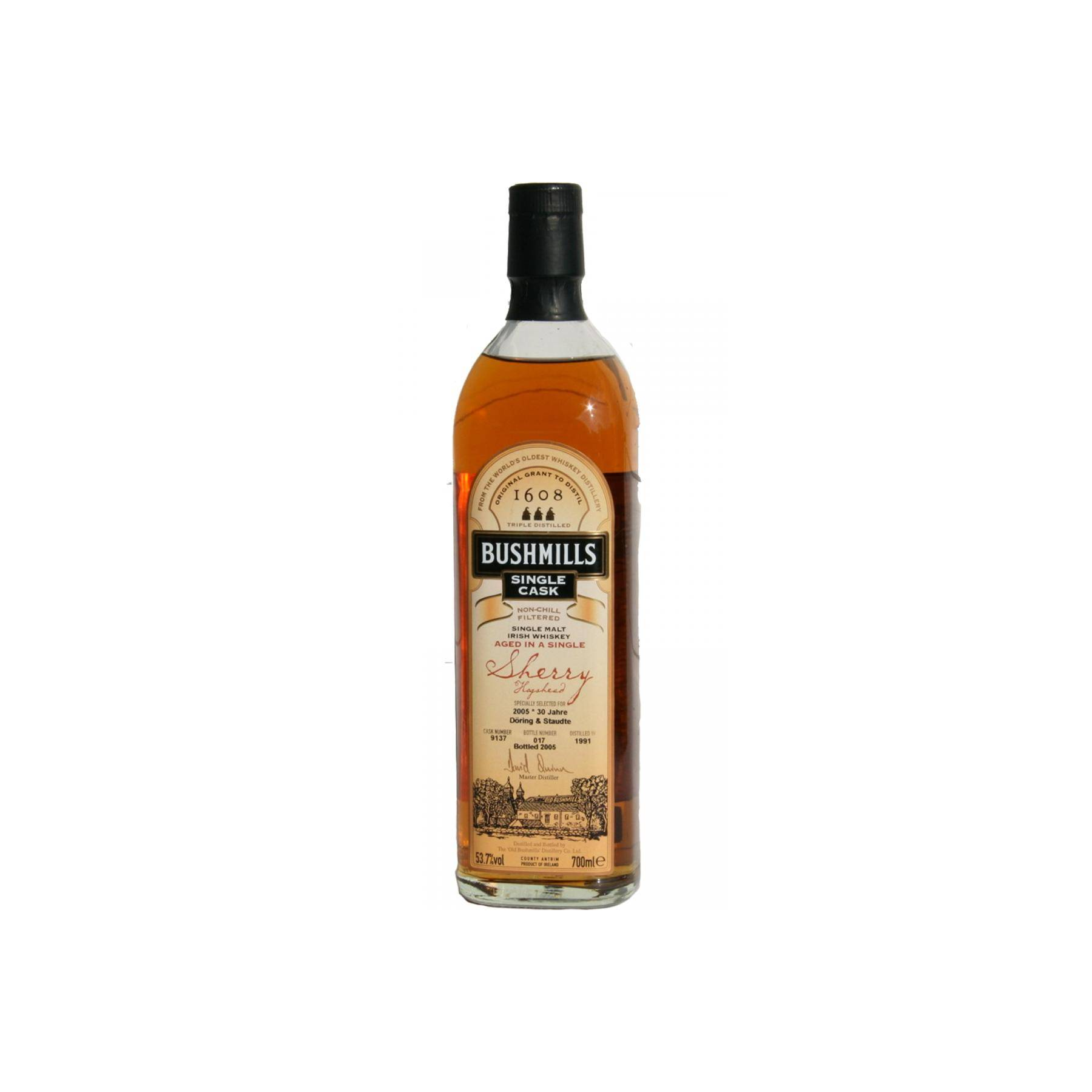 Bushmills 1991 14 Years Single Malt Whisky