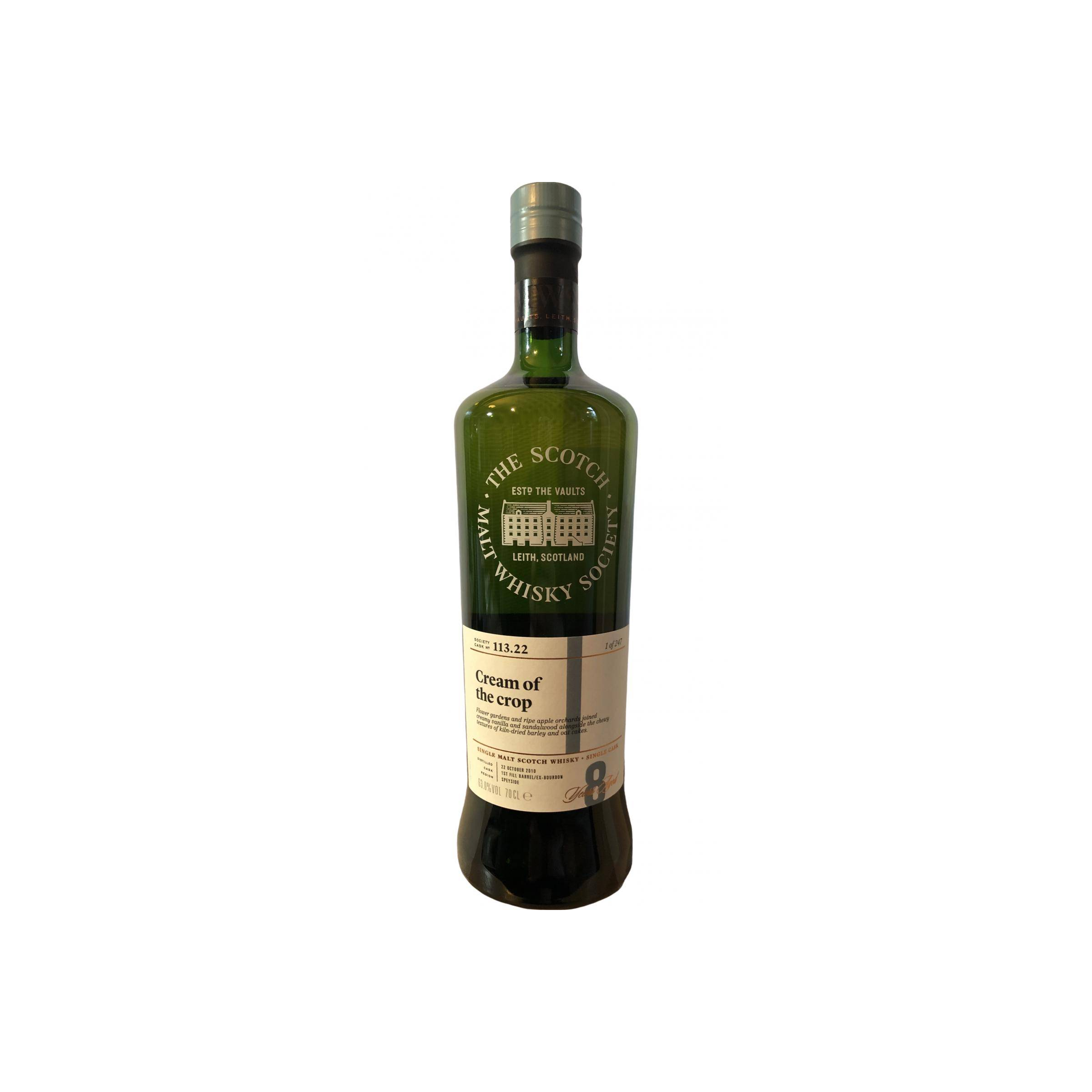 The Scotch Malt Whisky Society 2010 8 Years Single Malt Whisky