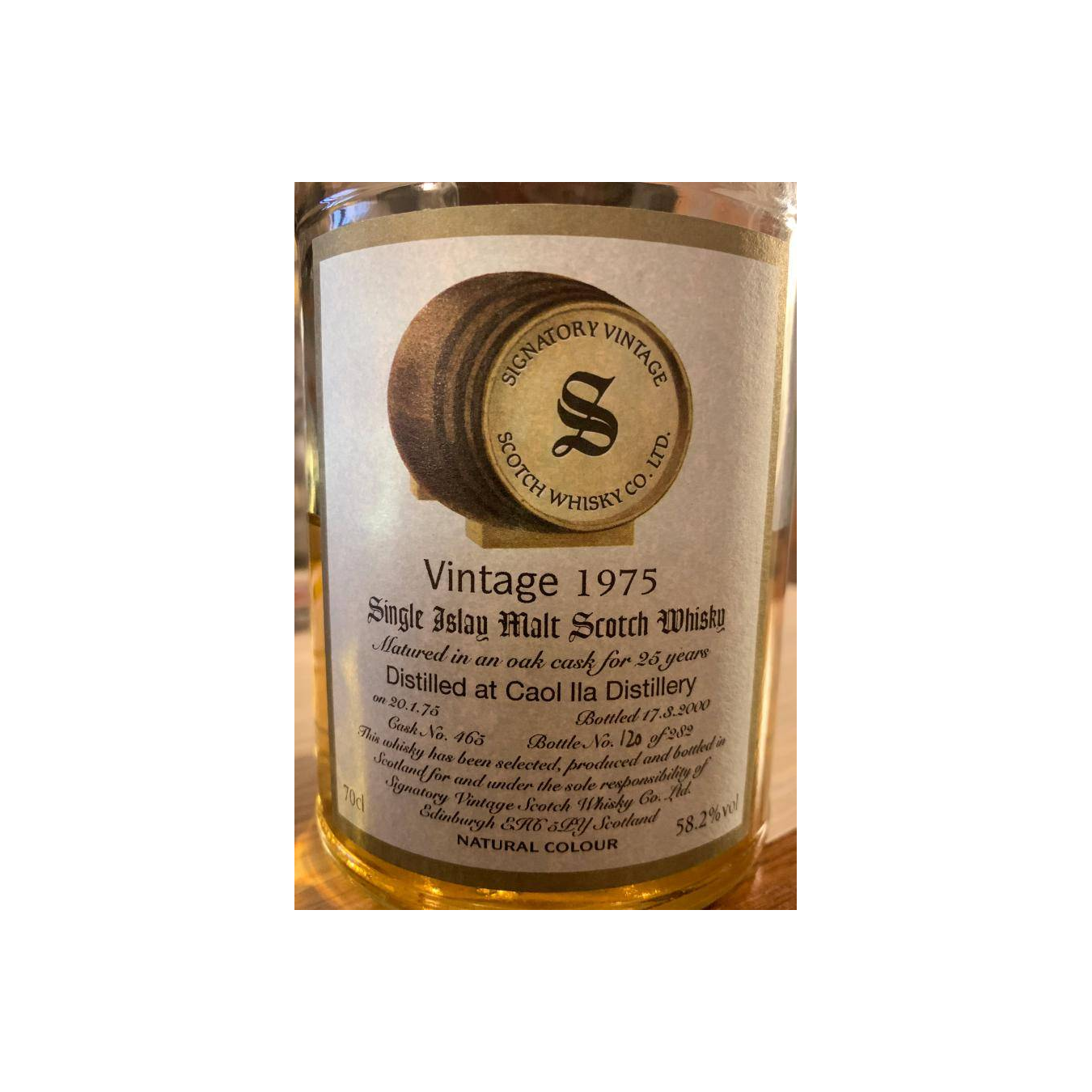 Caol Ila Vintage Collection - Dumpy 1975 25 Years Single Malt Whisky