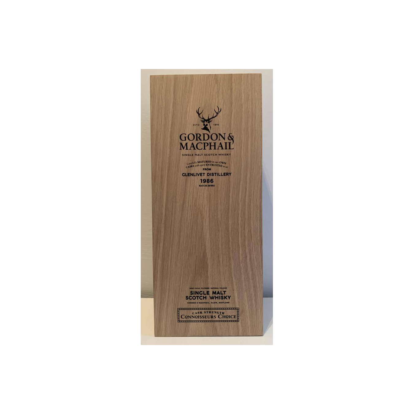 The Glenlivet Connoisseurs Choice - Cask Strength 1986 33 Years Single Malt Whisky 3