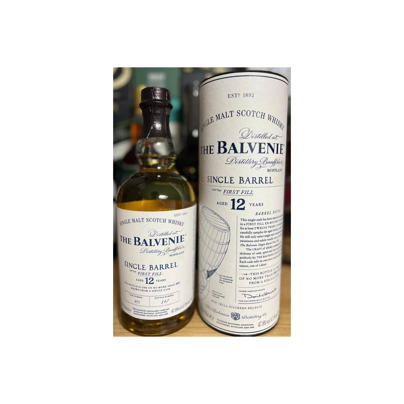 The Balvenie Single Cask 12 Years Single Malt Whisky