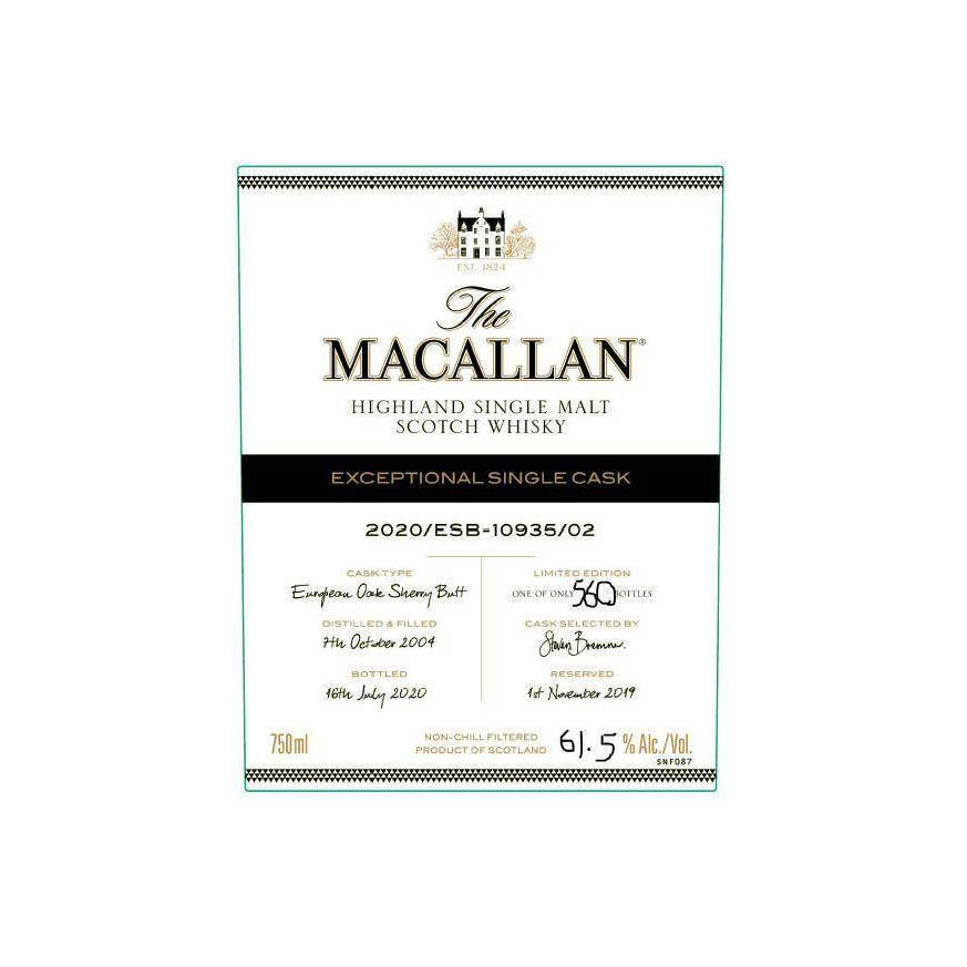 The Macallan 2004 15 Years Single Malt Whisky 2