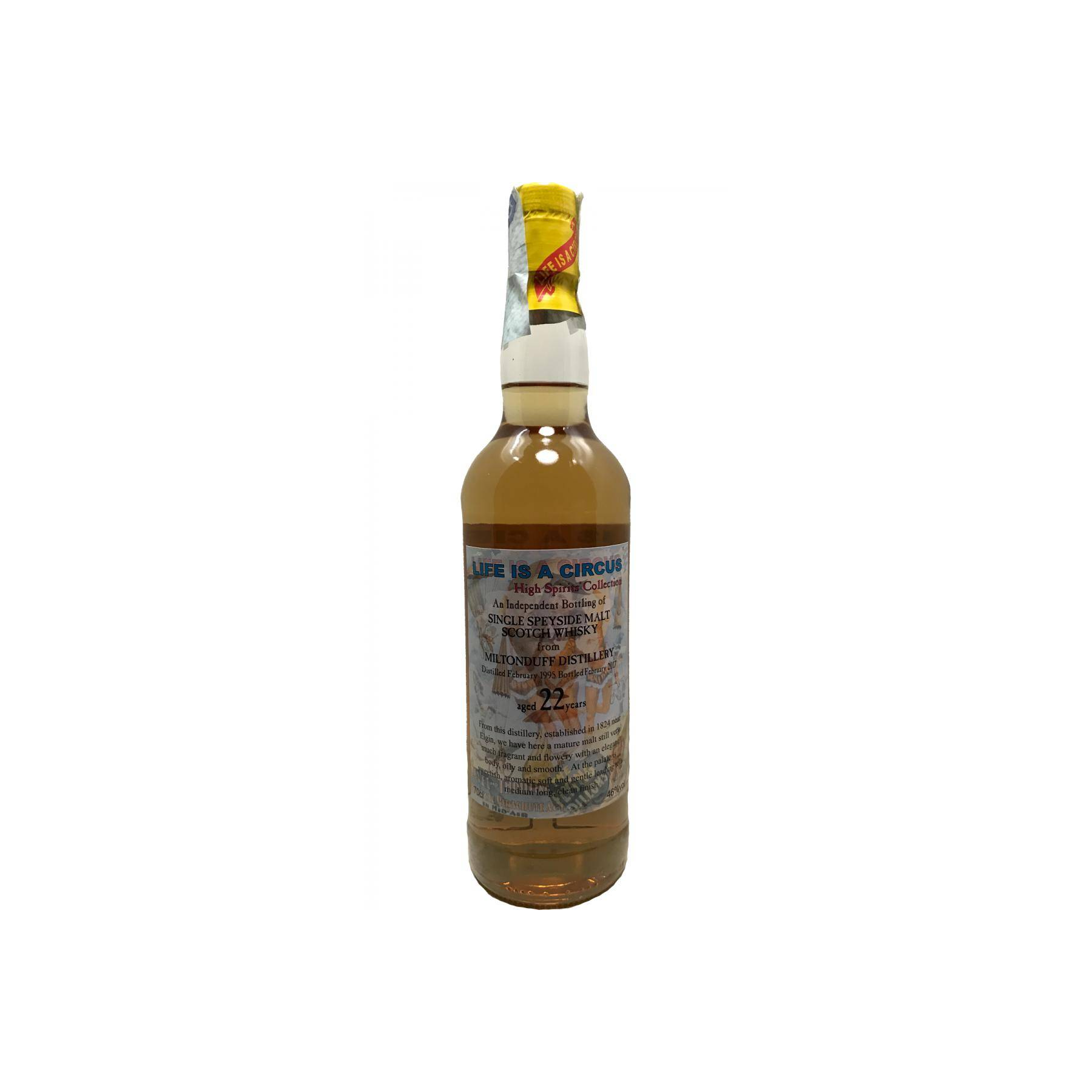 Miltonduff 1995 22 Years Single Malt Whisky 2