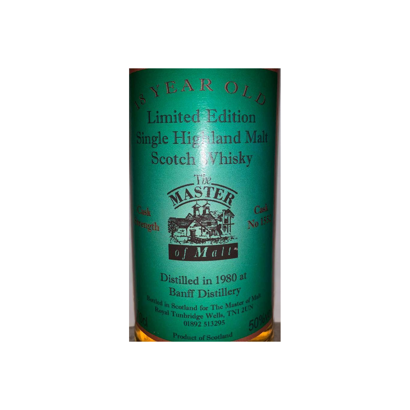 Banff Limited Edition 1980 18 Years Single Malt Whisky 2