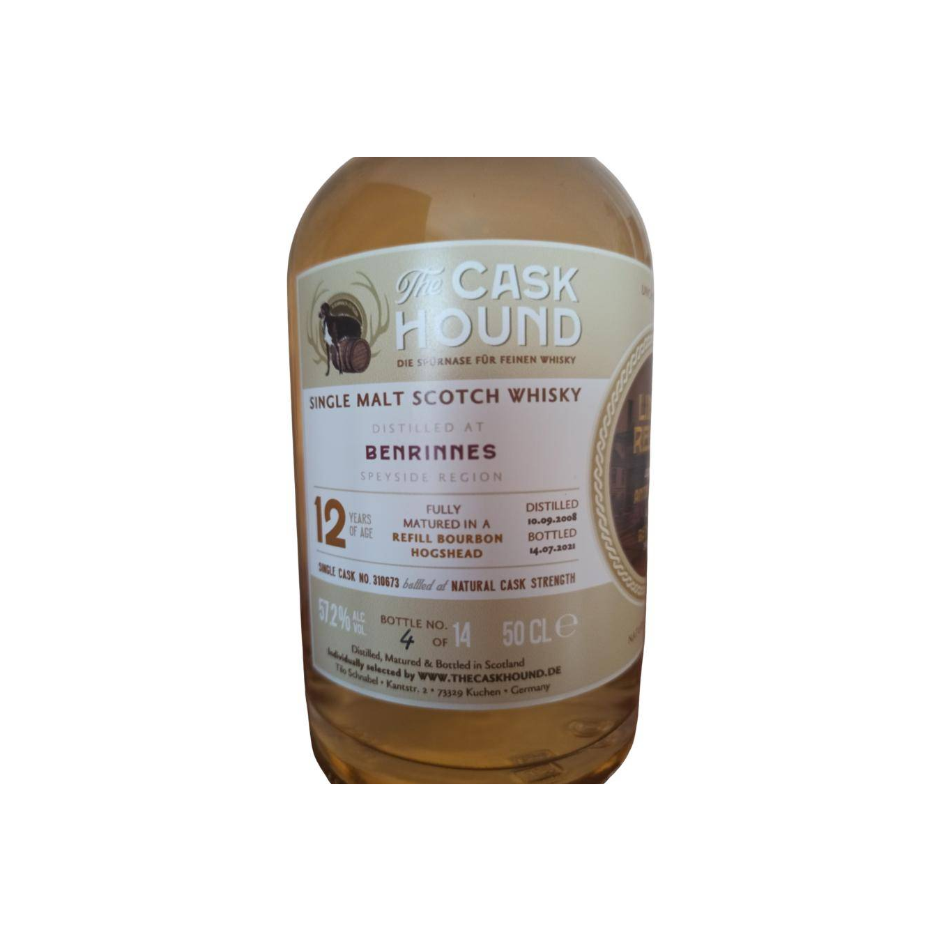 Benrinnes 2008 12 Years Single Malt Whisky 3