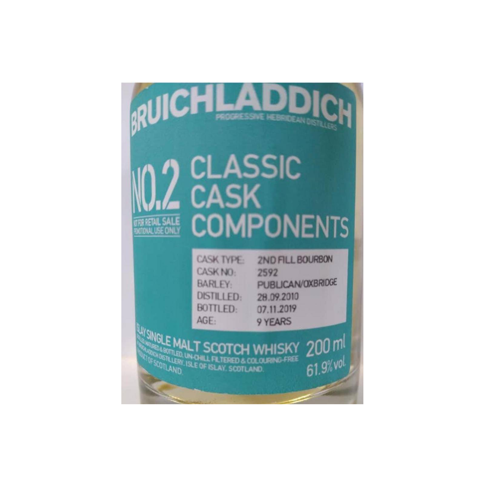 Bruichladdich 2010 9 Years Single Malt Whisky 3