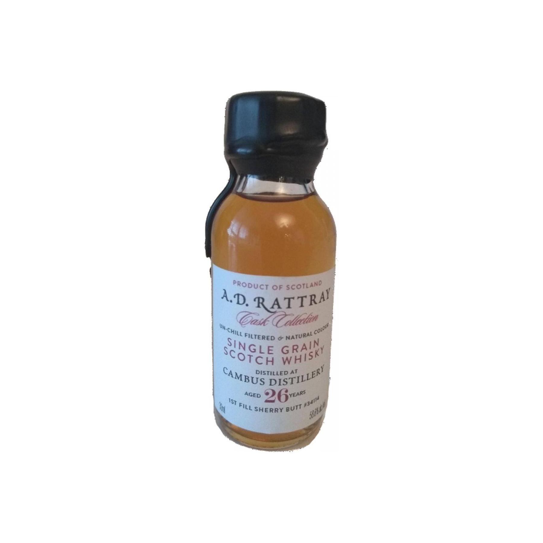 Cambus Miniature 26 Years Single Grain Whisky 2
