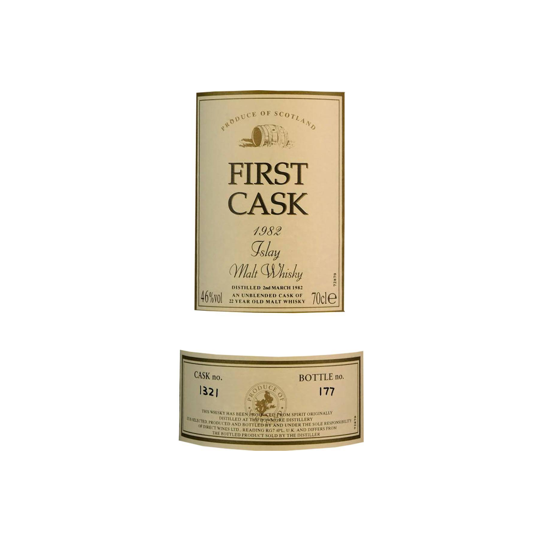Bowmore 1982 22 Years Single Malt Whisky 2