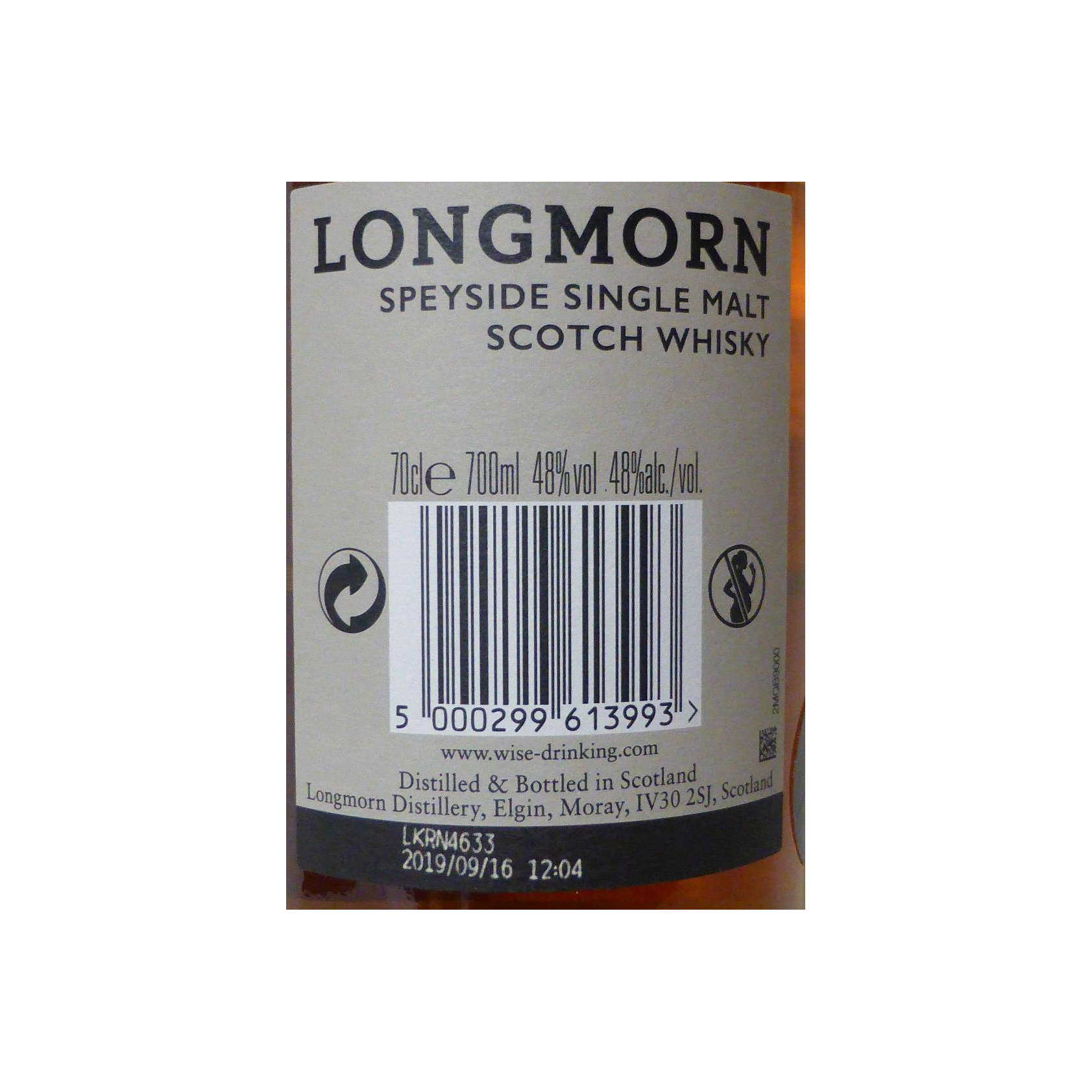 Longmorn 18 Years Single Malt Whisky 2