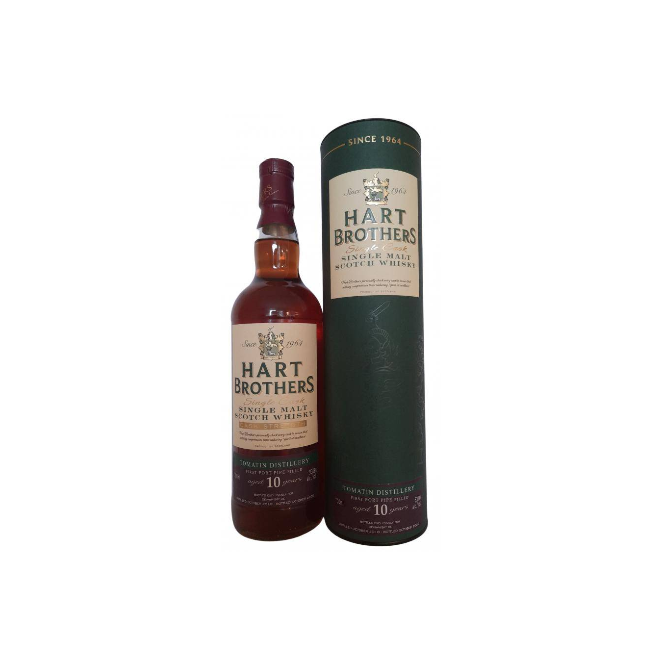 Tomatin Cask Strength Collection 2010 10 Years Single Malt Whisky 2