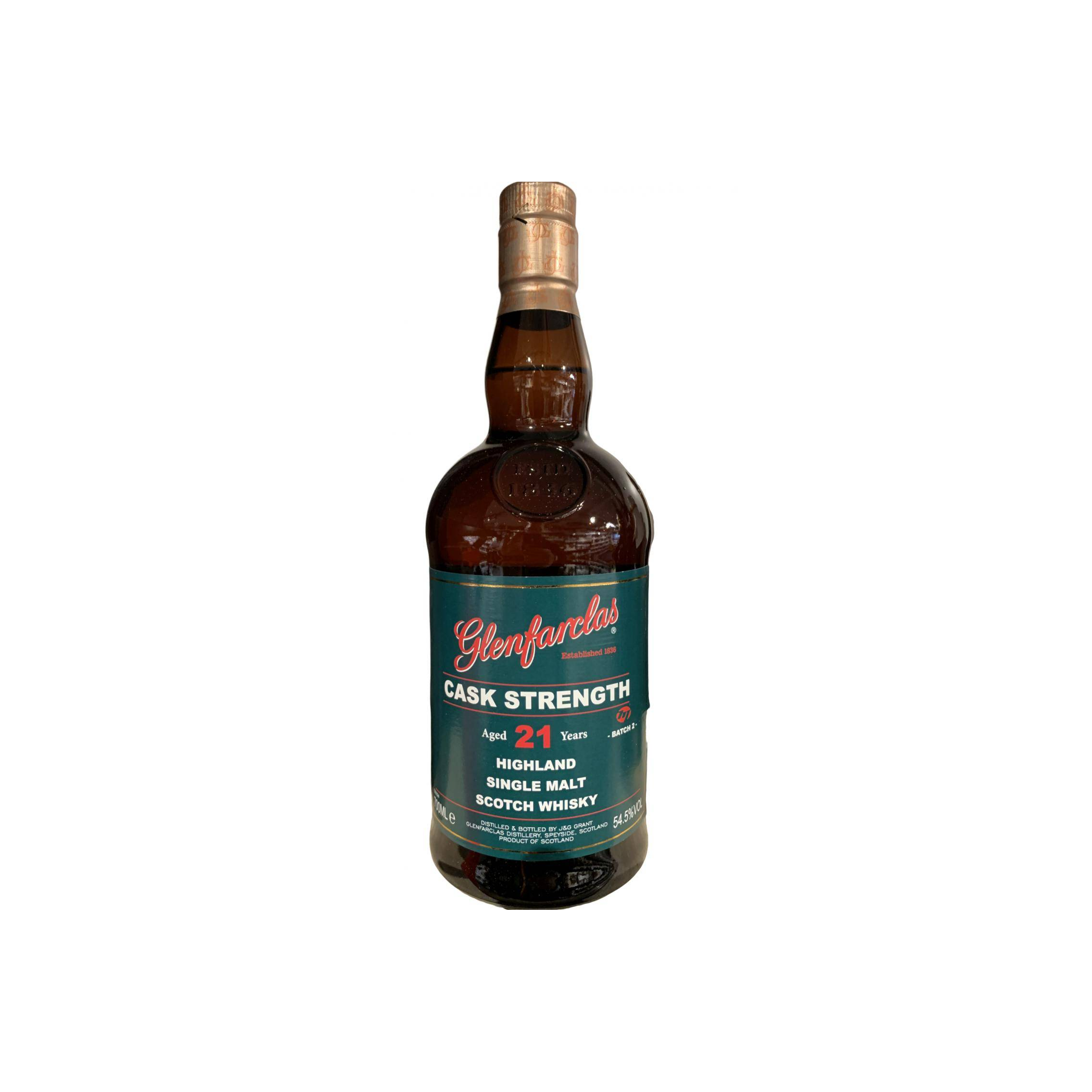 Glenfarclas Cask Strength Collection 21 Years Single Malt Whisky