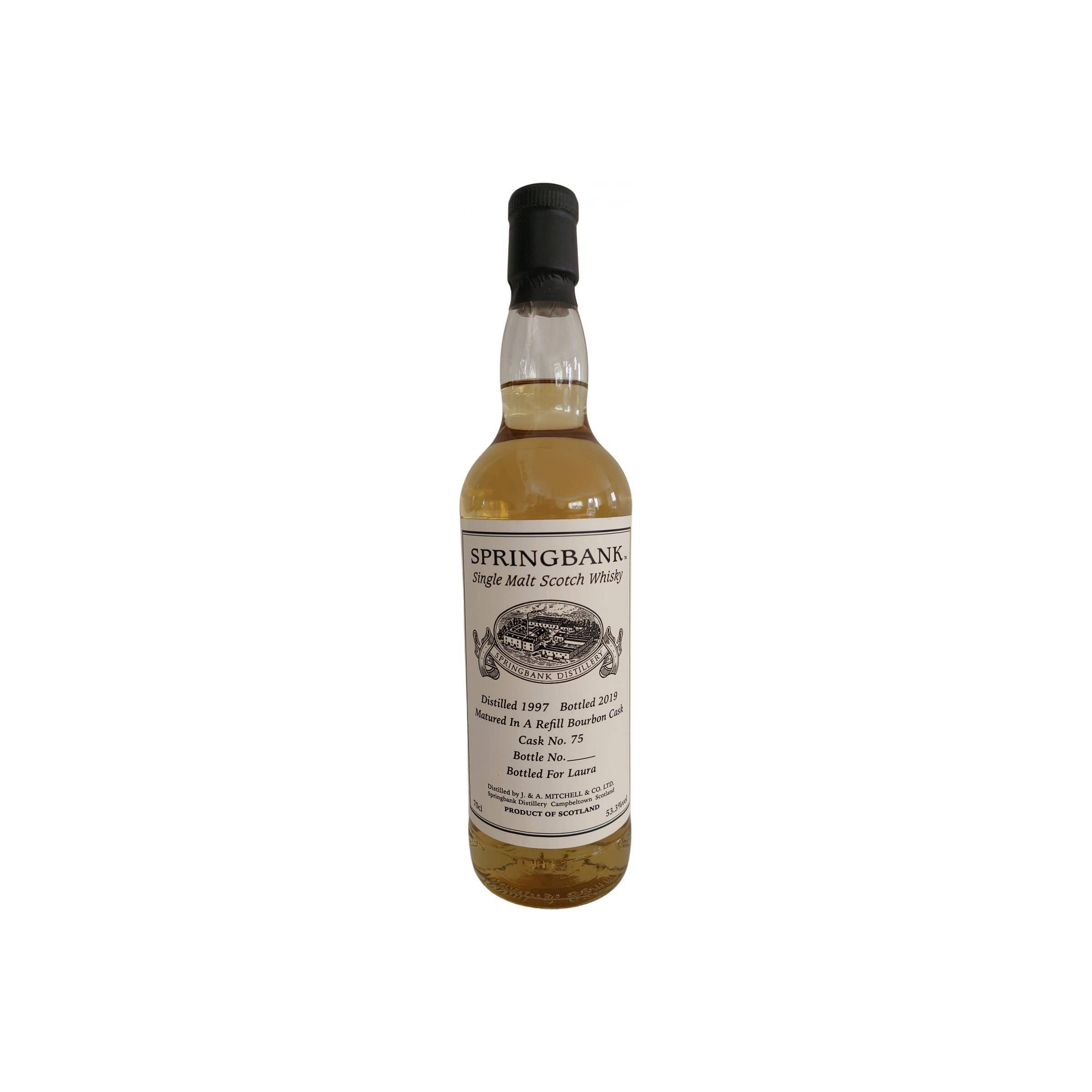 Springbank Private Bottling 1997 21 Years Single Malt Whisky